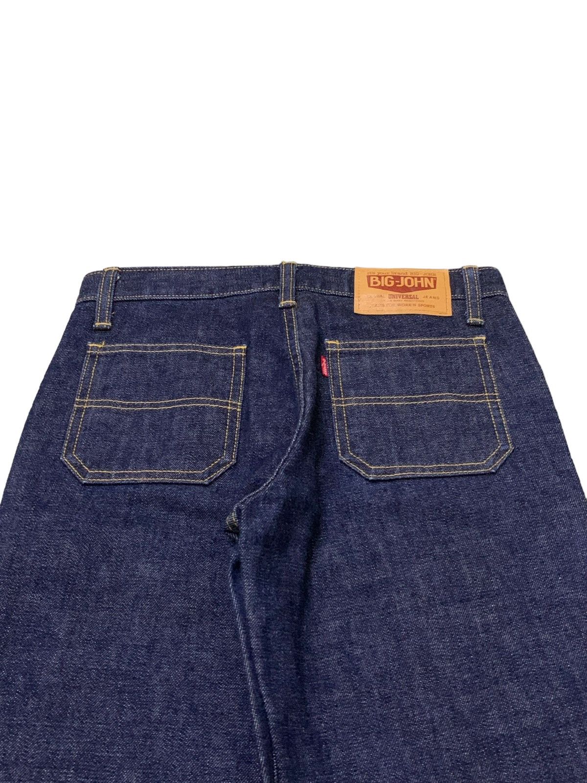 Big John × Hysteric Glamour × Levi's 80s Big John Rat Bell Bottom Button Fly Flared Raw Jeans Size US 28 / EU 44 - 14 Thumbnail