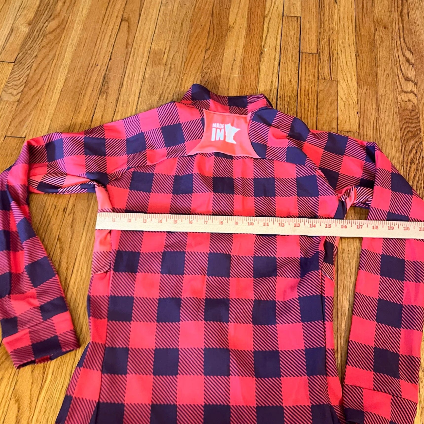 Pinko Podium wear Jacket Womens XS Pink Plaid Full Zip Peformance Cycle Running Coat Size XS / US 0-2 / IT 36-38 - 4 Thumbnail
