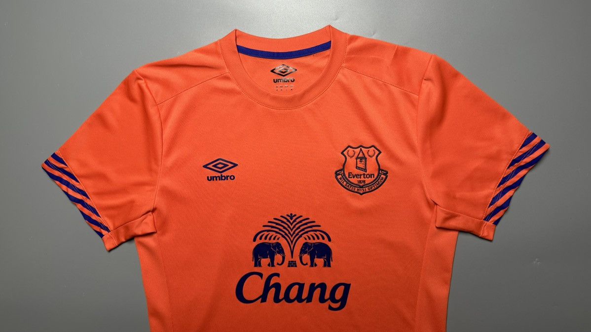 Umbro EVERTON UMBRO 2015/2016 FOOTBALL SOCCER TRAINING JERSEY Size US M / EU 48-50 / 2 - 2 Thumbnail
