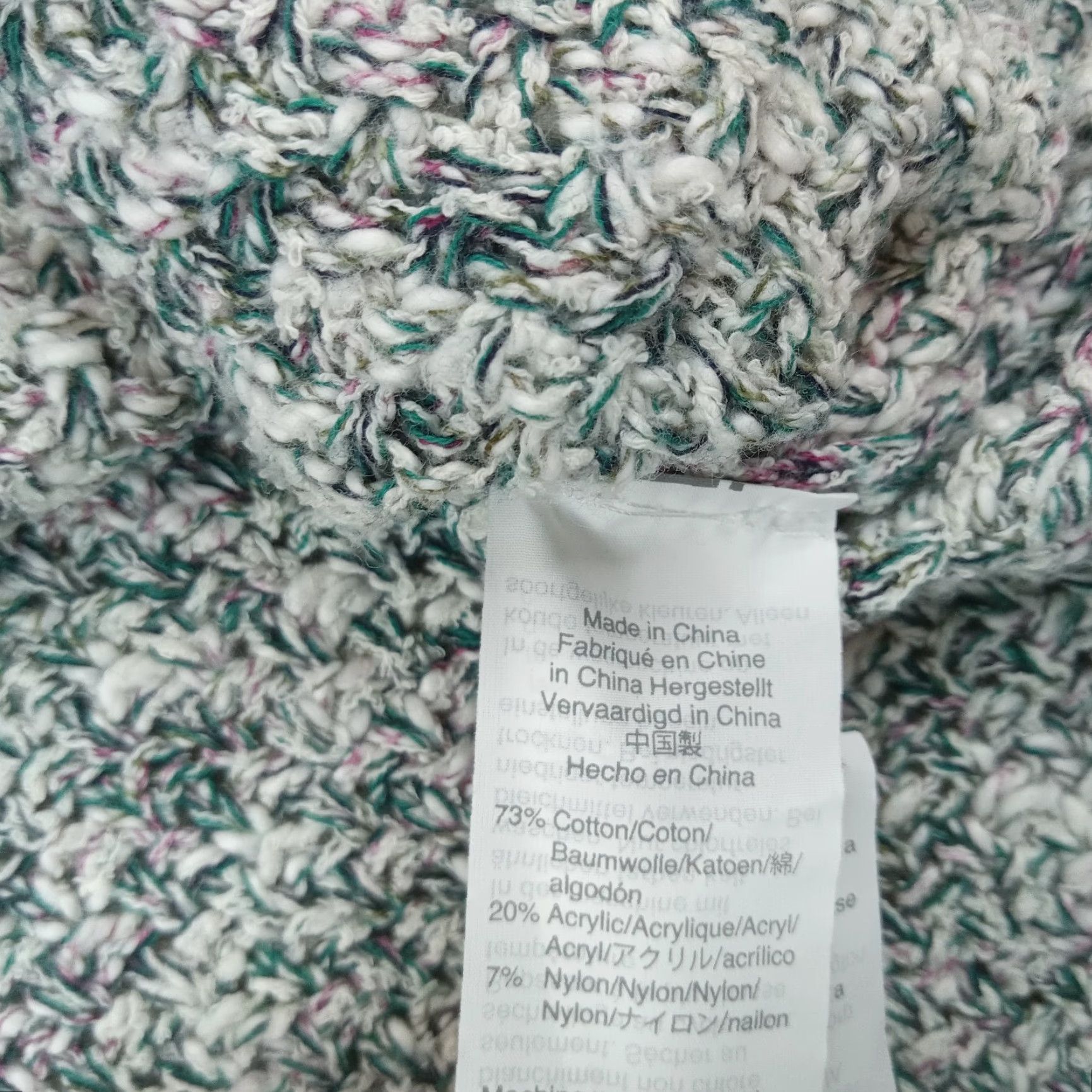 J.Crew J.CREW Womens Green Knit Cardigan Sweater Medium Long Sleeve Hook Eye Acrylic Size M / US 6-8 / IT 42-44 - 6 Thumbnail