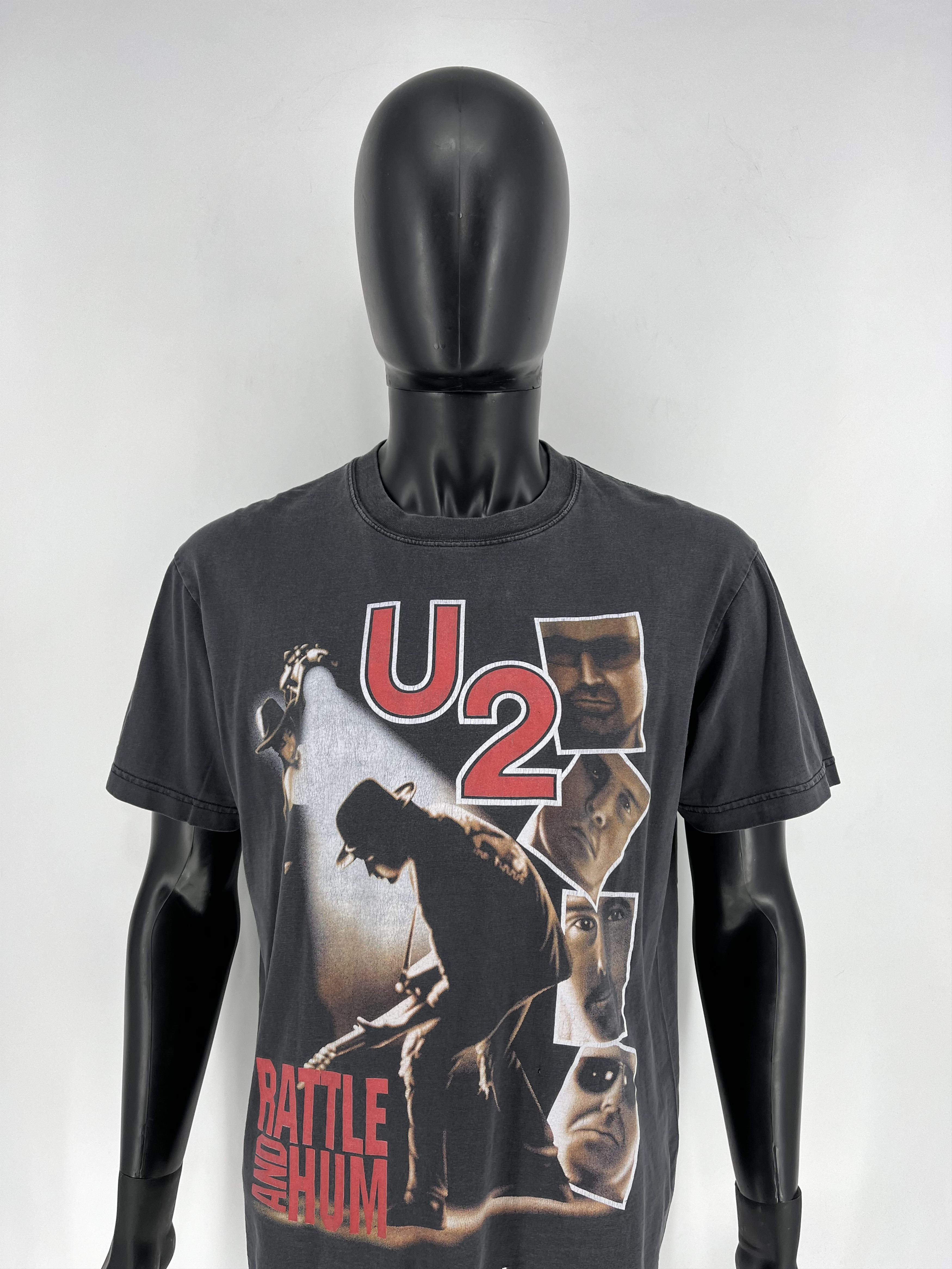 Band Tees × Vintage Vintage Y2K U2 Rock Band USA Tour Tee Shirt Size L Size US L / EU 52-54 / 3 - 1 Thumbnail