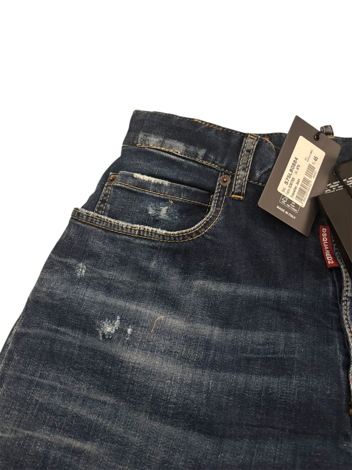 Dsquared2 Dsquared2 Brand New Traveller Jeans Size 30" / US 8 / IT 44 - 5 Thumbnail