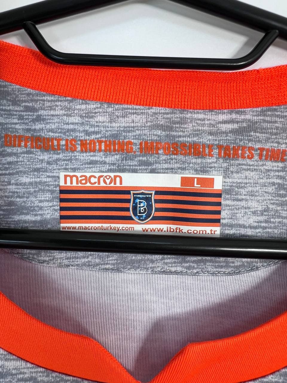 Macron ISTANBUL BASAKSEHIR VISKA #7 2019 2020 THIRD SHIRT Sz L Size US L / EU 52-54 / 3 - 3 Thumbnail