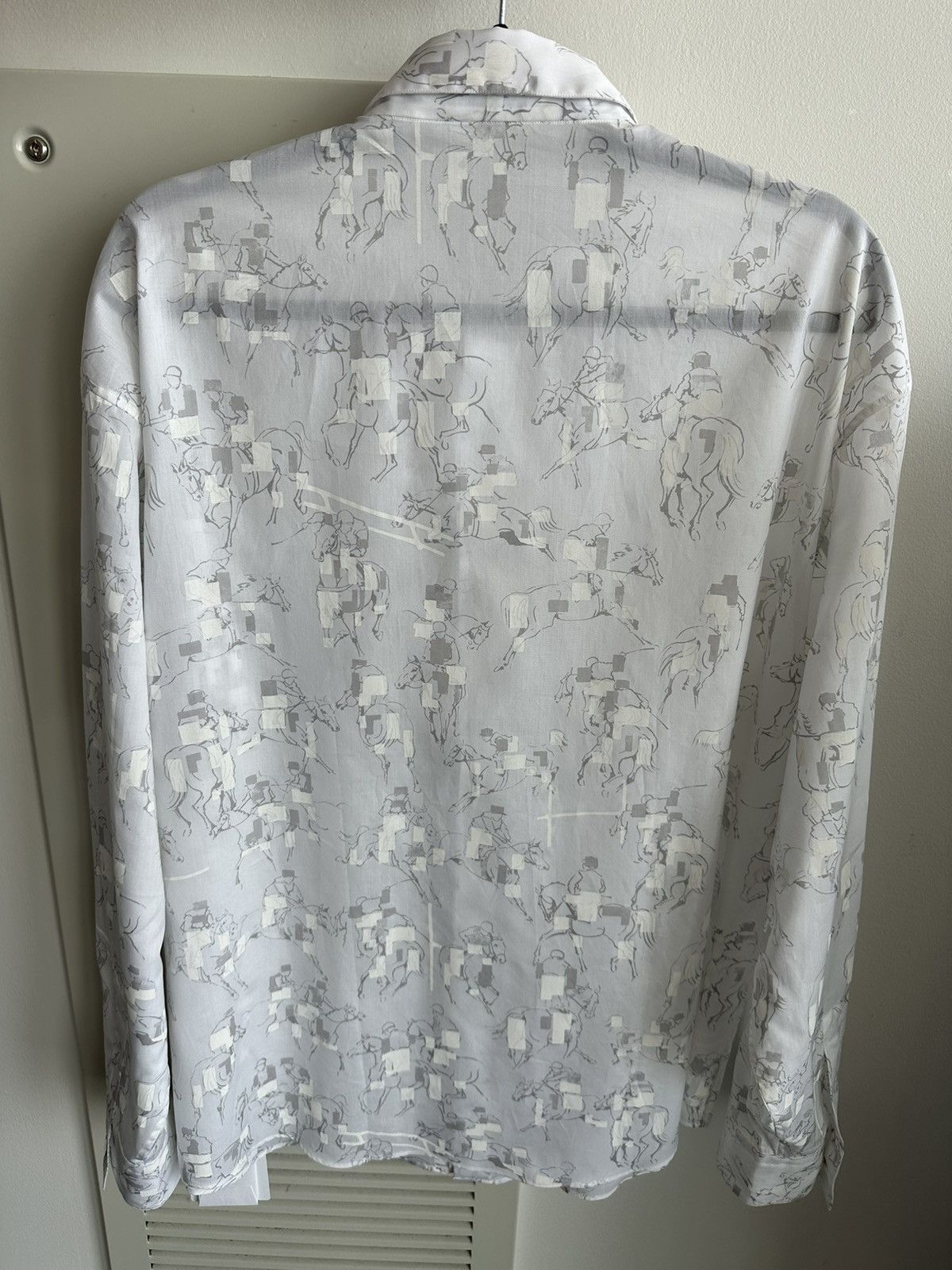Hermes Super Runway Hermes Equestrian Shirt Size US L / EU 52-54 / 3 - 22 Thumbnail