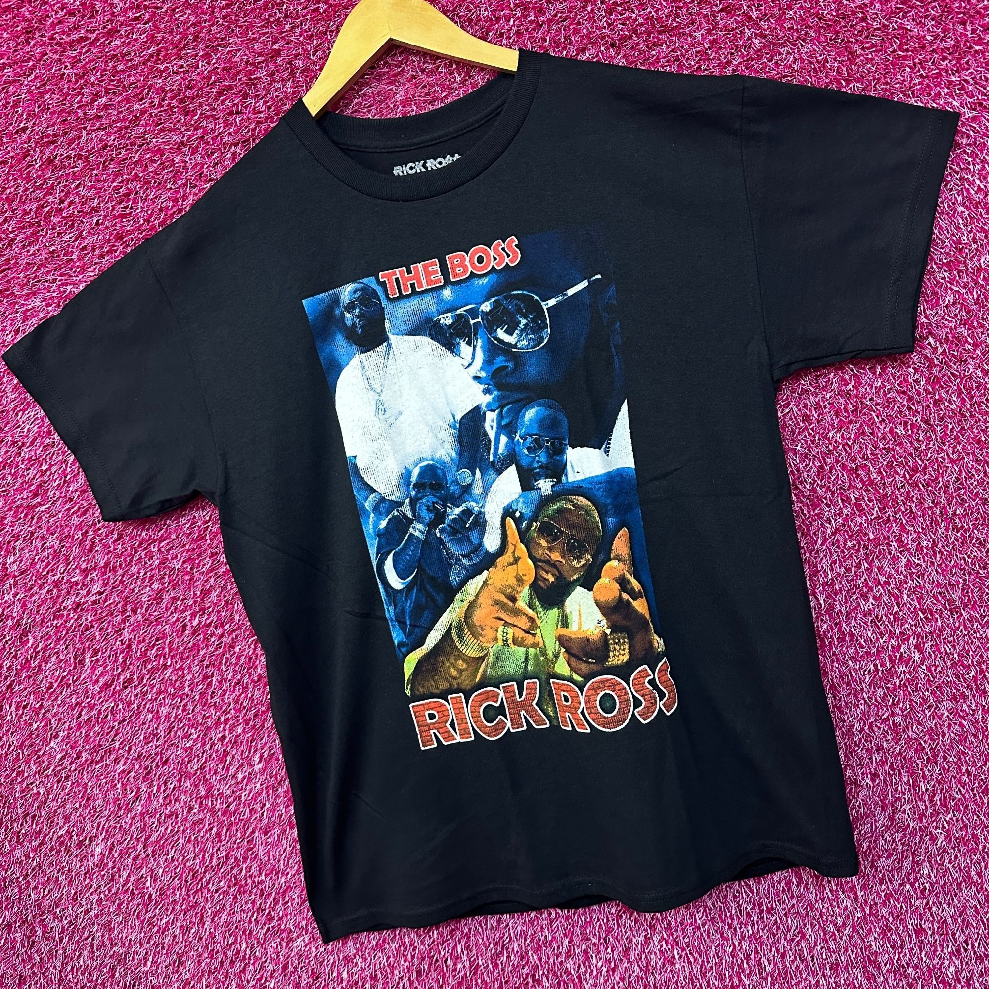 Rap Tees Rick Ross The Boss Rap Tshirt size Large Size US L / EU 52-54 / 3 - 3 Thumbnail