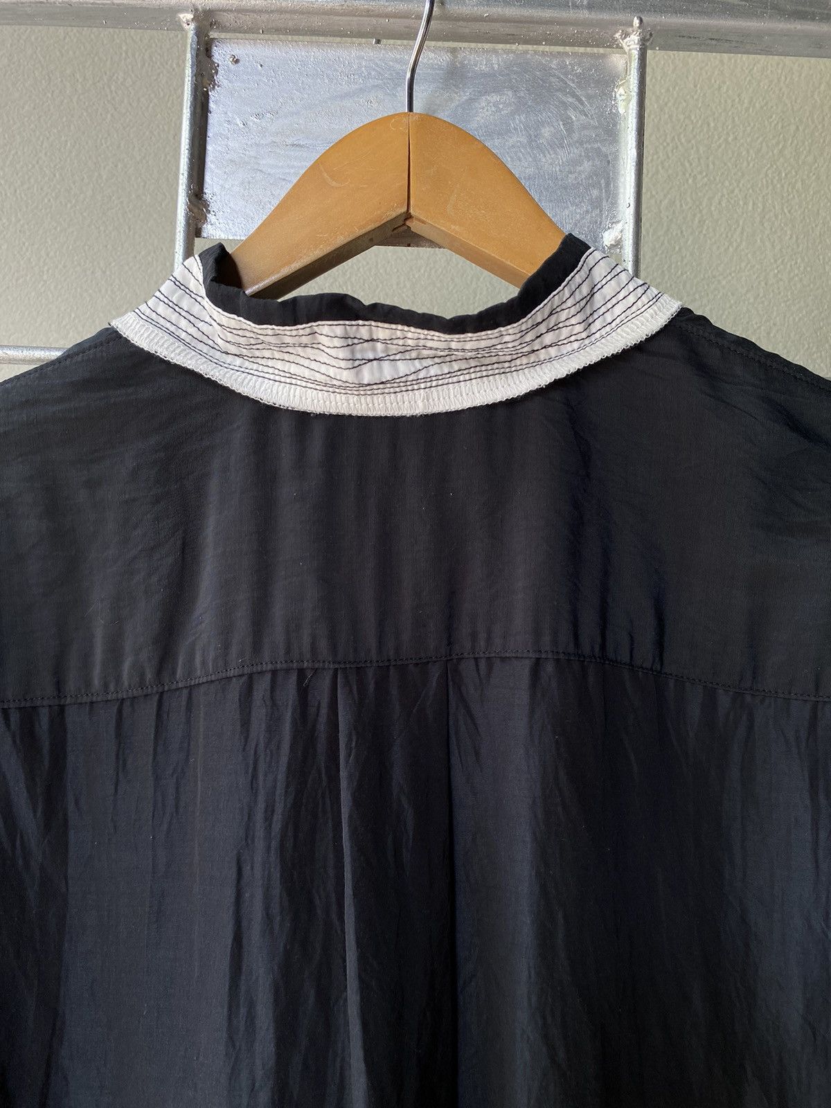 Marithe + Francois Girbaud Marithe Francois Girbaud black rayon shirt Size US M / EU 48-50 / 2 - 5 Thumbnail