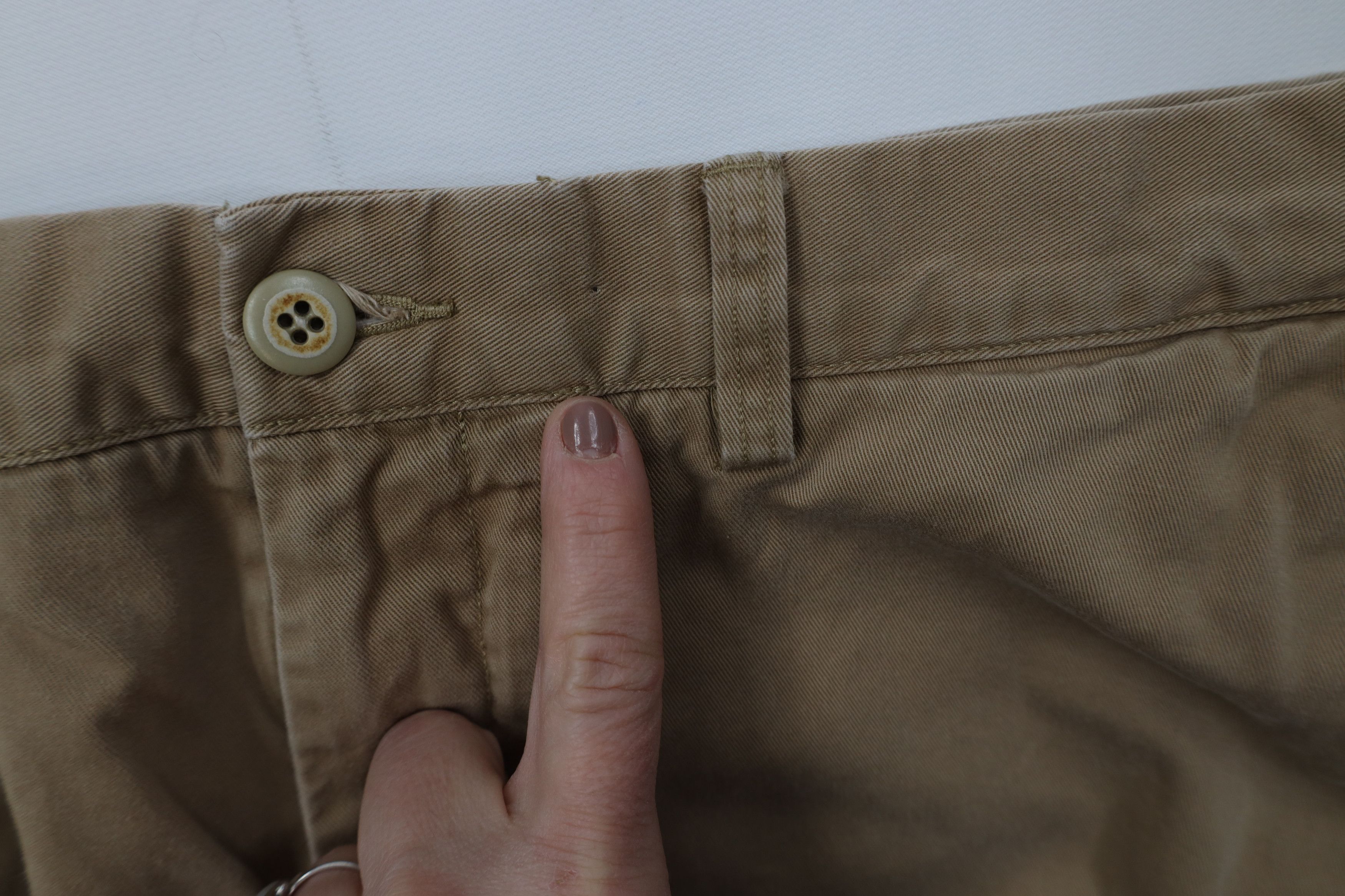 Ralph Lauren Vintage Y2K Ralph Lauren Wide Leg Chino Pants Trousers Size US 36 / EU 52 - 14 Thumbnail