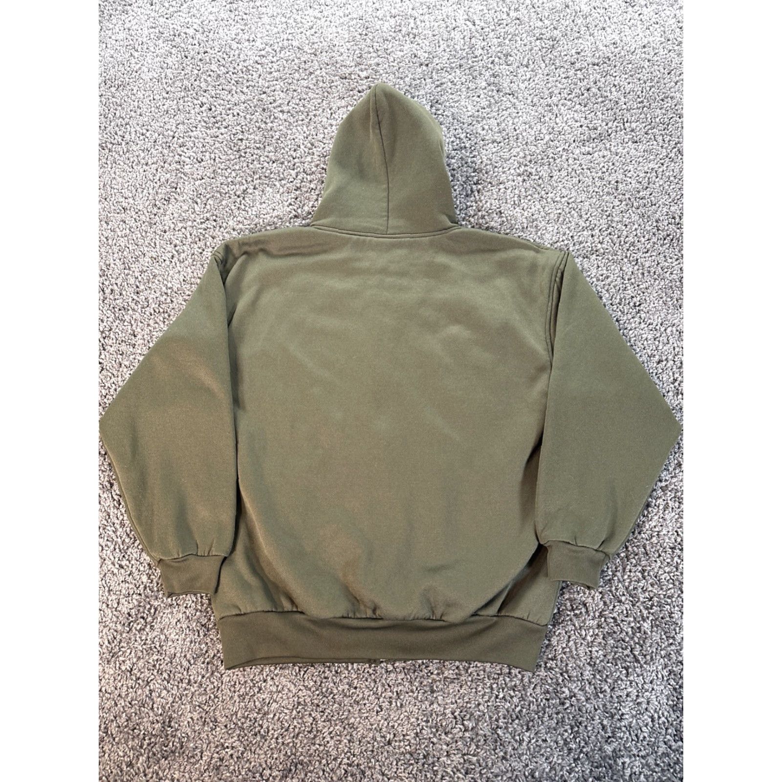 Vintage VINTAGE Pluma Hoodie Mens XL Green Full Zip 90s Grunge Fleece Thermal Lined Zip Mens XL Green 90s Size US XL / EU 56 / 4 - 5 Thumbnail