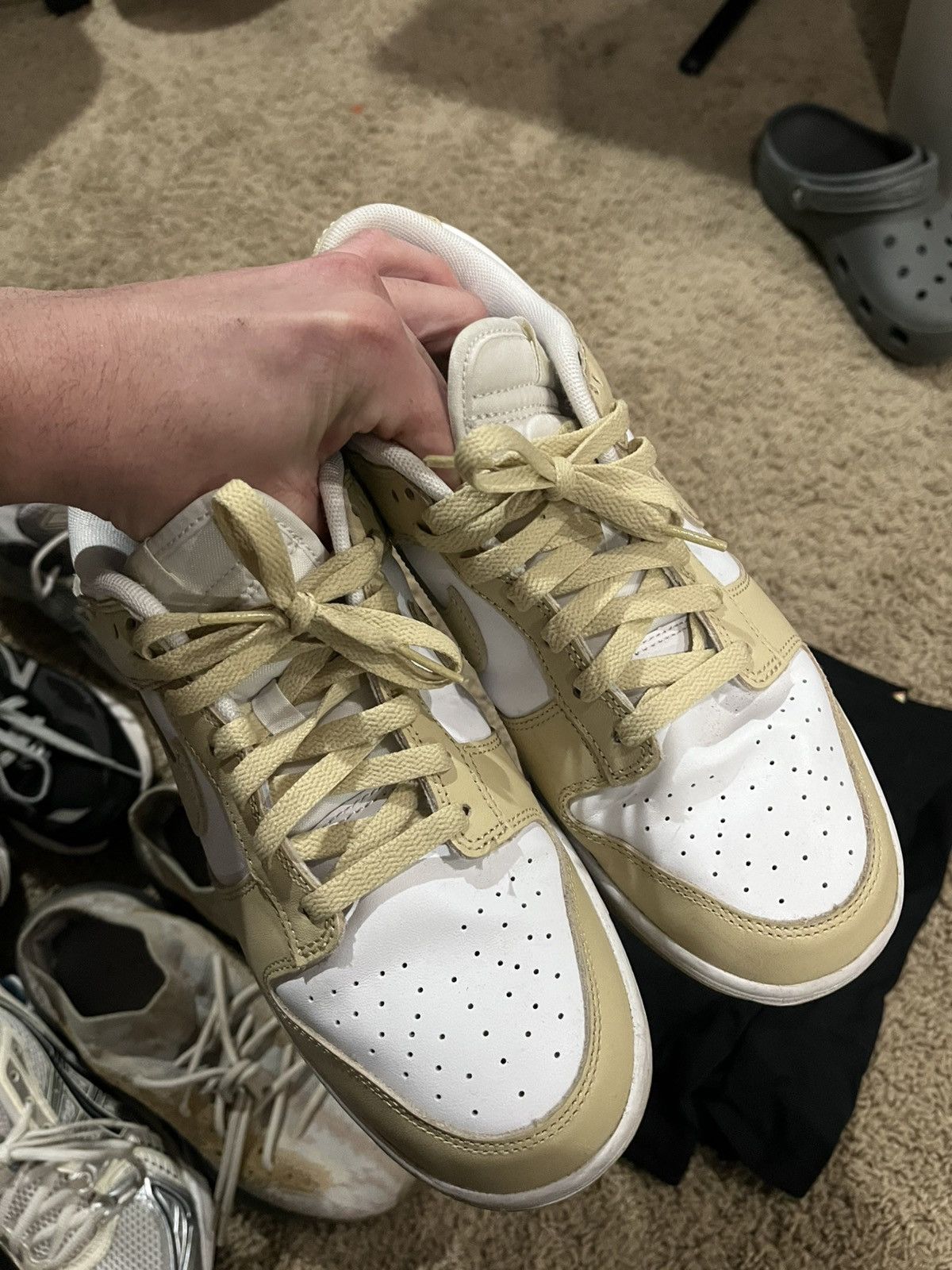 Nike tan nike dunks Size US 9 / EU 42 - 2 Thumbnail