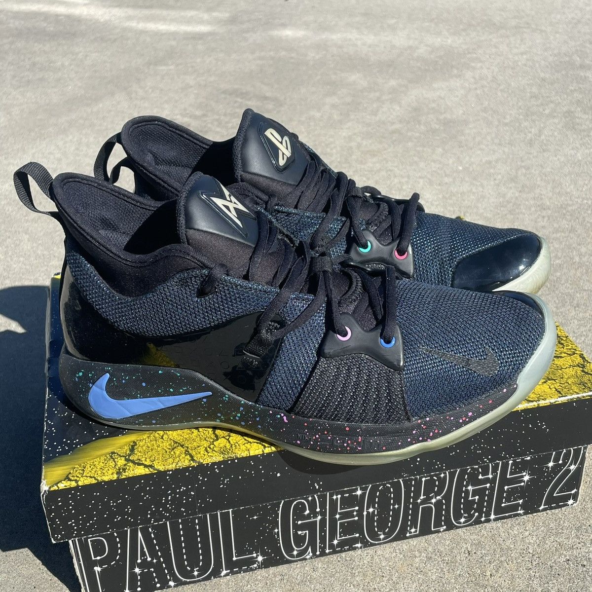 Nike Nike PlayStation x PG 2 PlayStation Size 10 No Lights Size US 10 / EU 43 - 4 Thumbnail