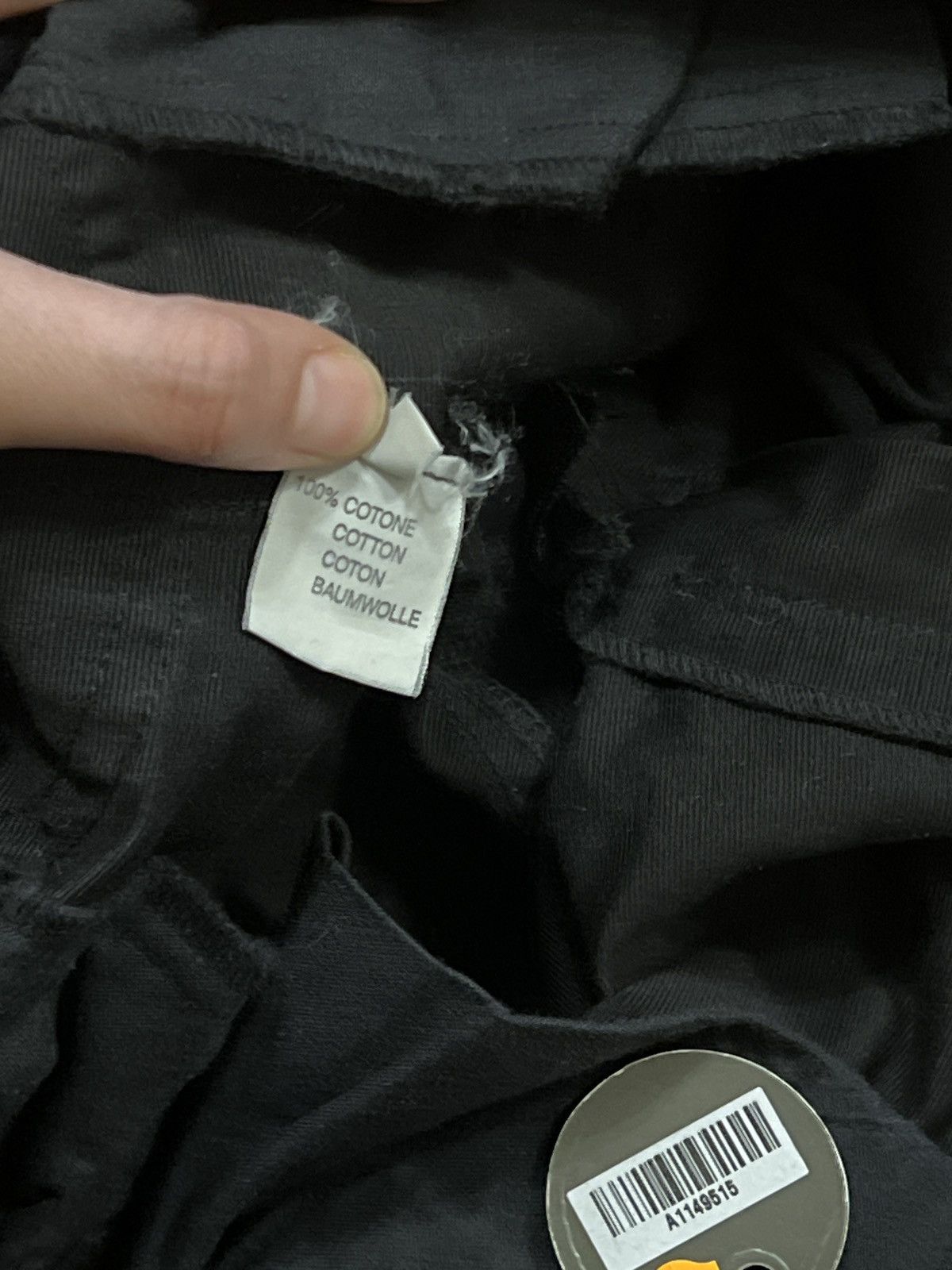 Other Les folies de pigalle black ultra low waist denim jeans Size 30" / US 8 / IT 44 - 15 Thumbnail