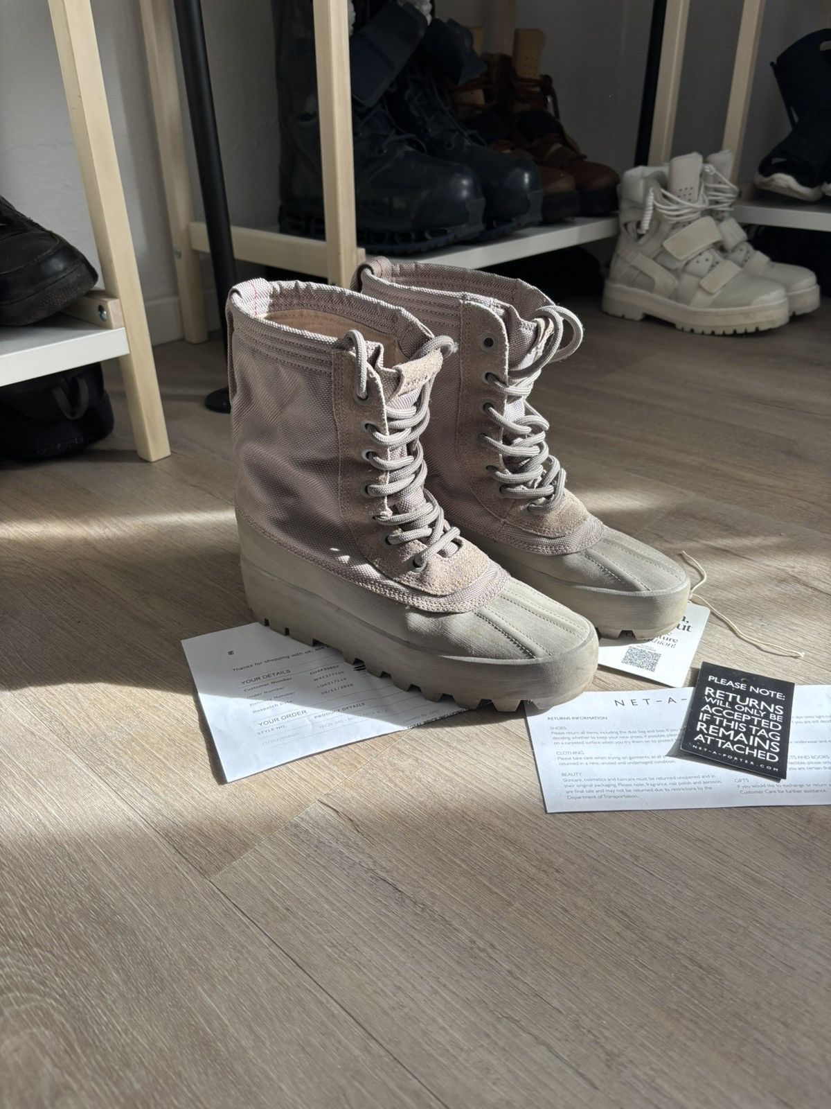 Yeezy Adidas Yeezy 950 Boots Moonrock Size 39 1/3 Size US 9 / IT 39 - 4 Thumbnail