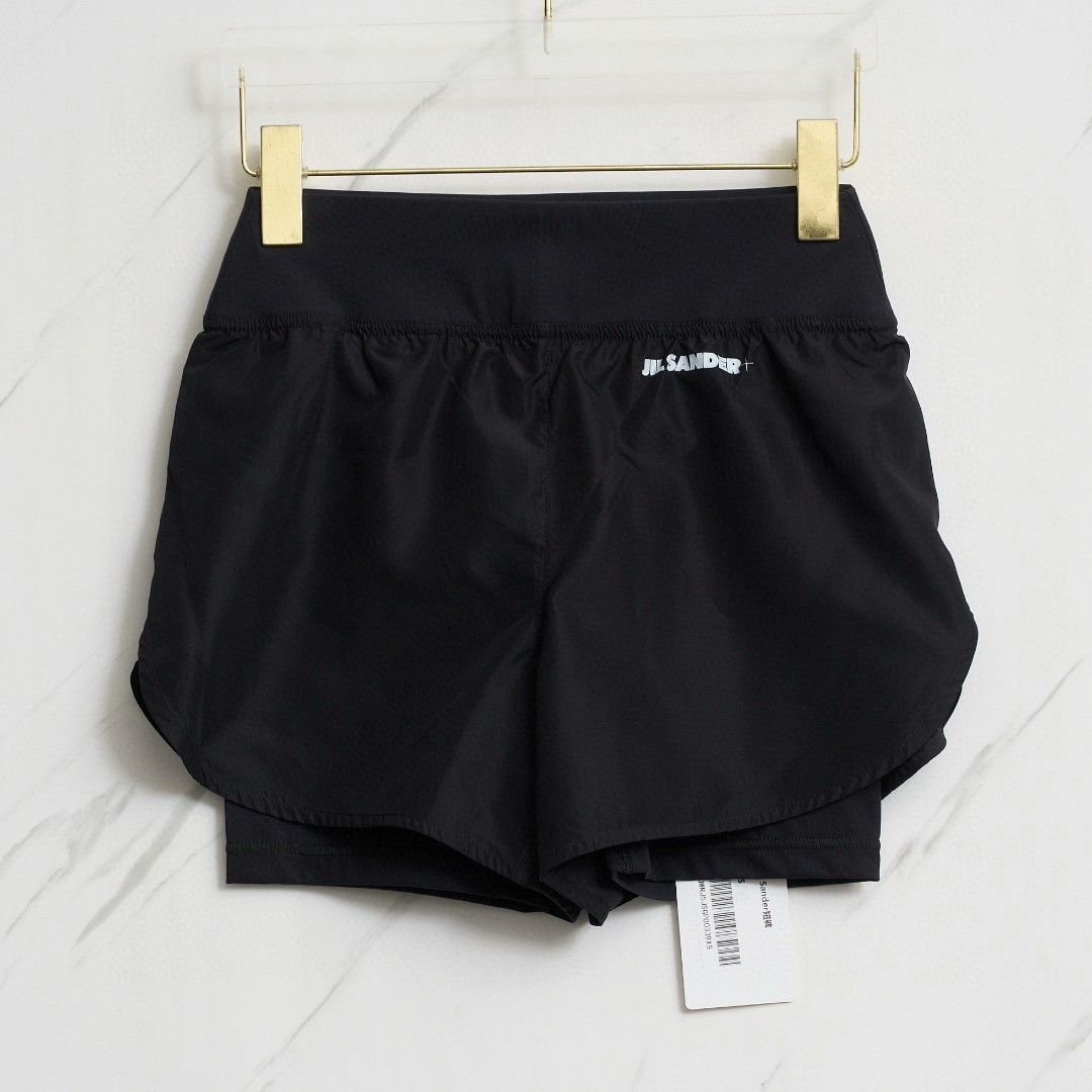Jil Sander Jil Sander Women's Printed Double-Layer Shorts Size 24" / US 00 / IT 34 - 1 Thumbnail