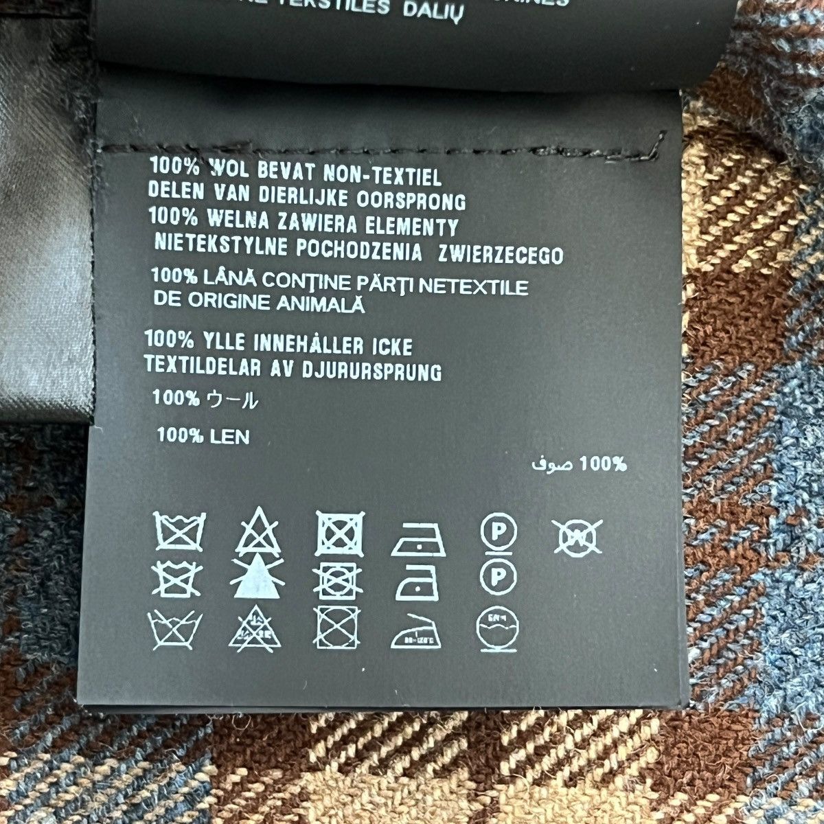 Prada PRADA RAF SIMONS 2024AW Check Wool Twill Shirt & Skirt Setup Size S / US 4 / IT 40 - 9 Thumbnail