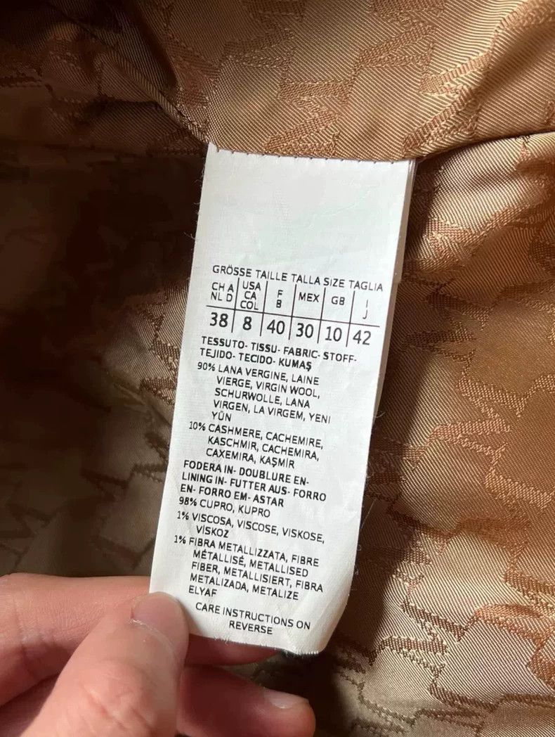 Max Mara Max Mara 101801 Brown Coat Size L / US 10 / IT 46 - 6 Thumbnail