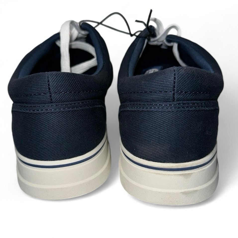 Chaps Chaps Navy Canvas Lace-up Sneakers ew Men’s 12M Size US 12 / EU 45 - 3 Thumbnail