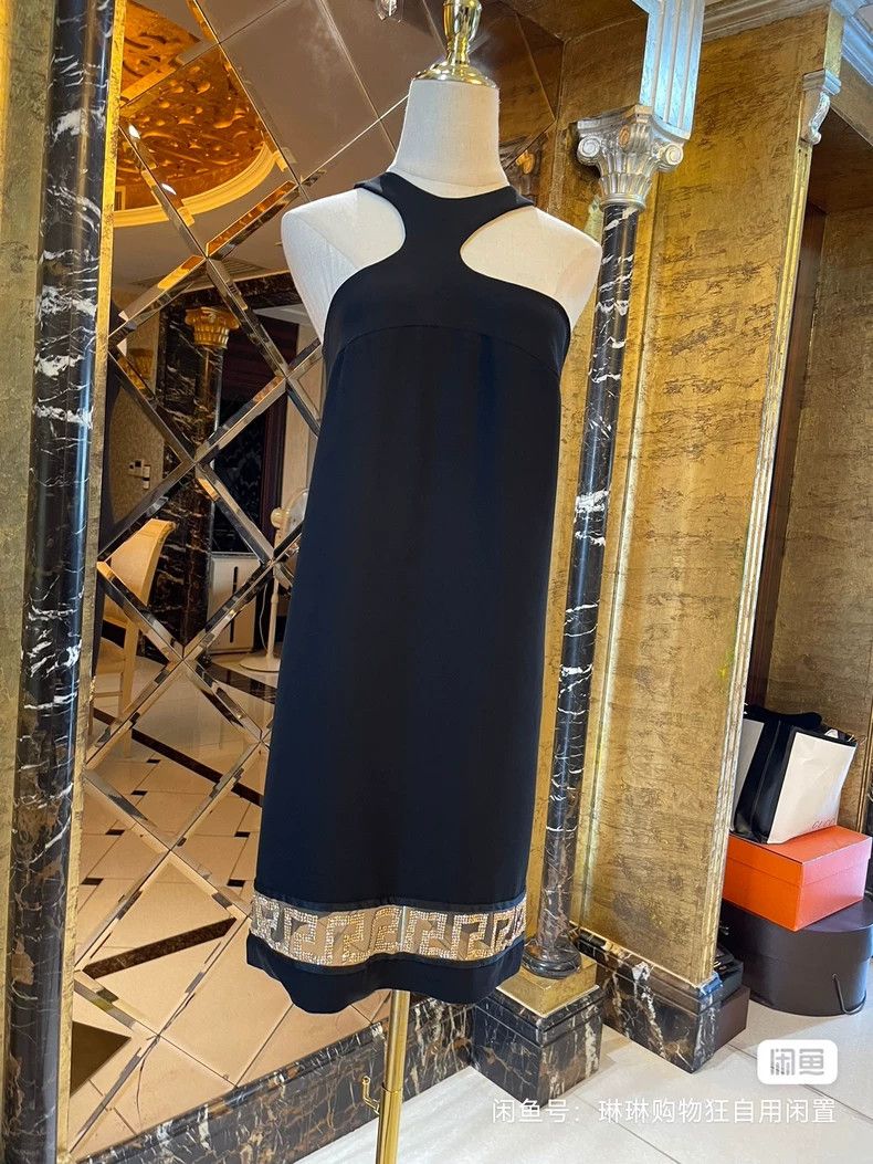 Versace Versace Rhinestone dress dress Size M / US 6-8 / IT 42-44 - 5 Thumbnail
