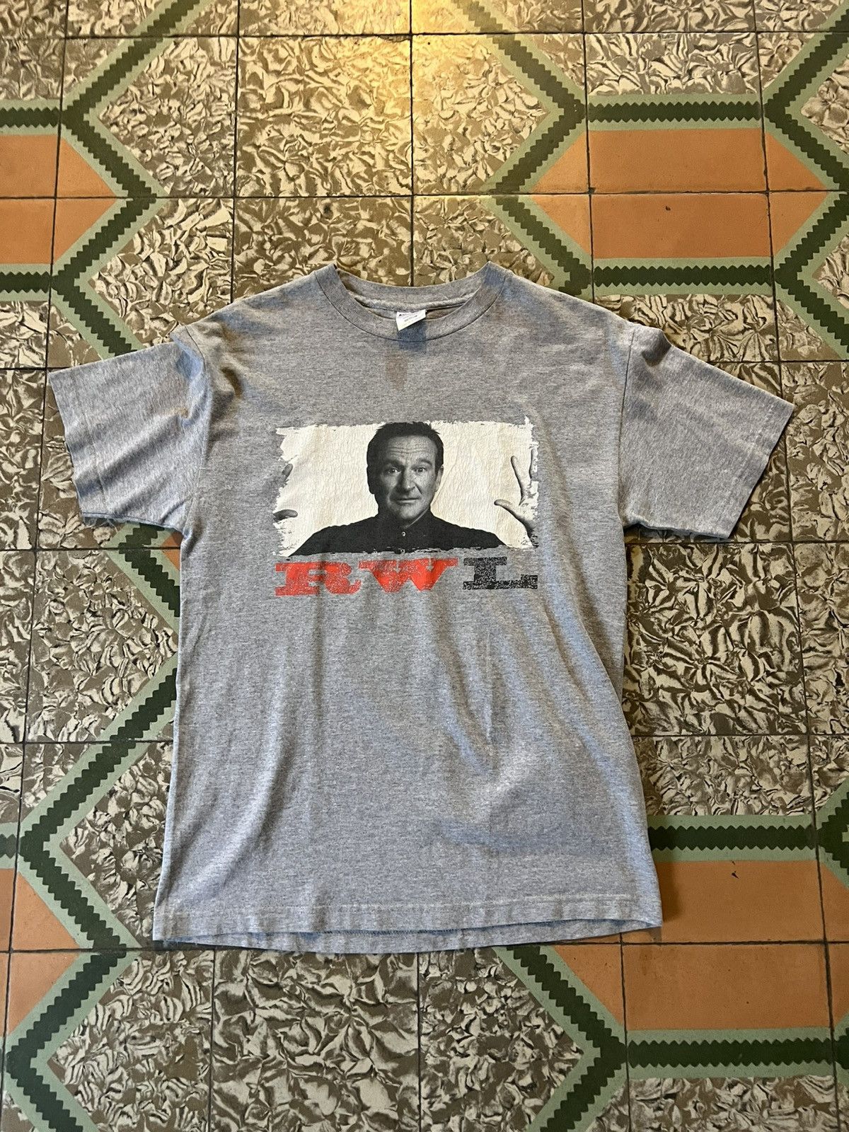 Vintage Robin Williams Live 2002 Size US M / EU 48-50 / 2 - 1 Thumbnail
