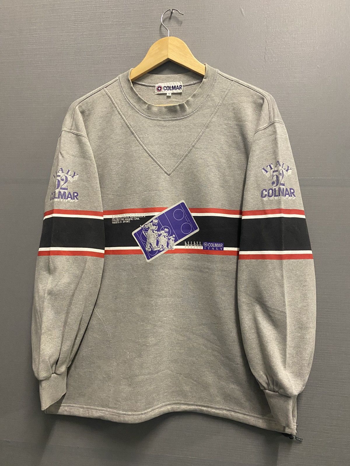 Colmar Vintage Colmar Italy Hockey Sweater Size US L / EU 52-54 / 3 - 1 Thumbnail