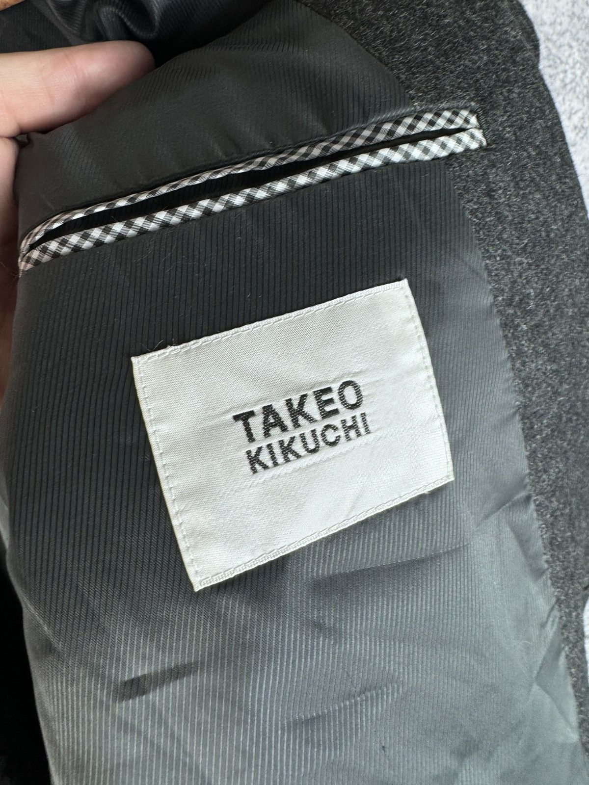 Takeo Kikuchi Takeo kikuchi Japanese Brand designer blazer Size 50S - 3 Thumbnail