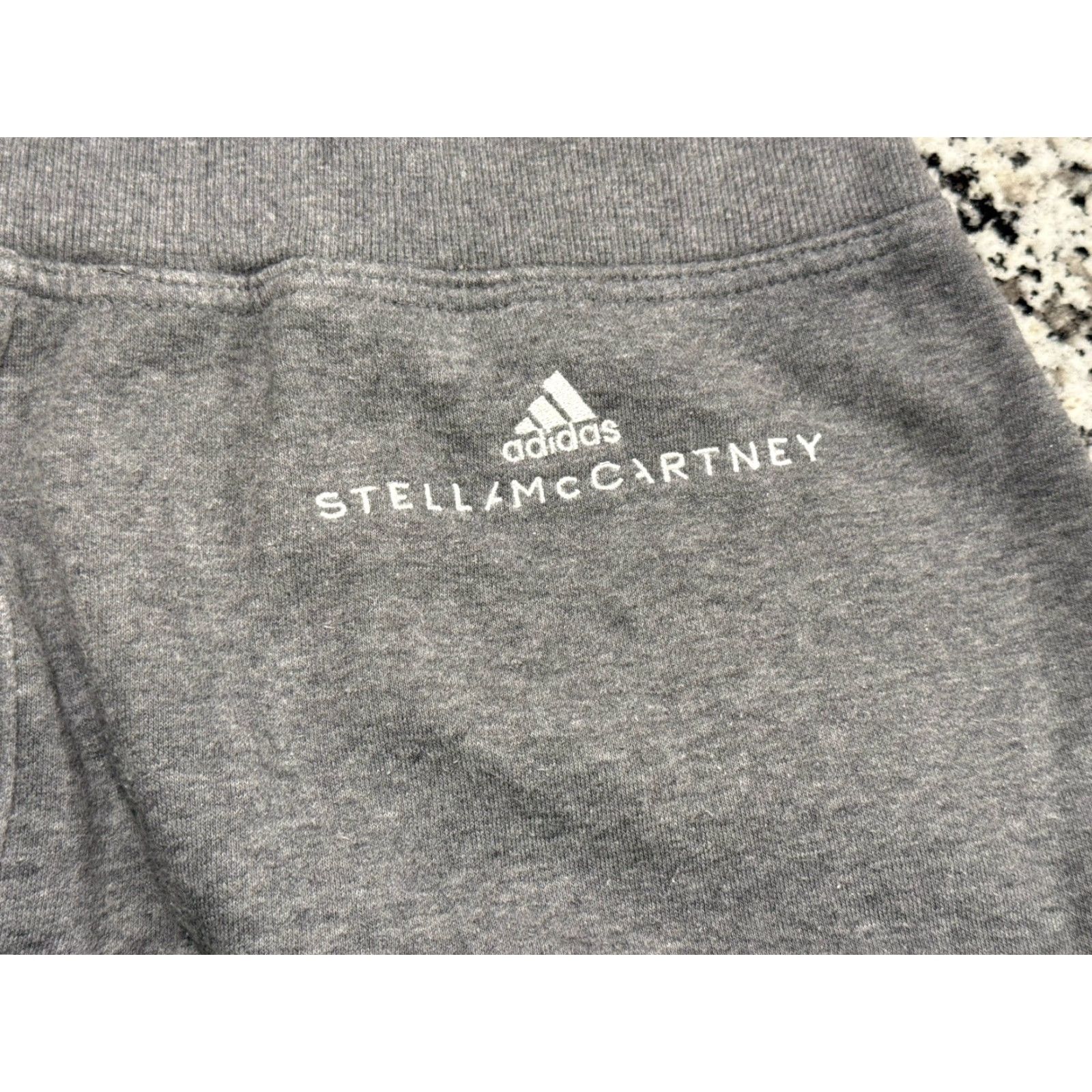 Stella McCartney ADIDAS by Stella McCartney Organic Cotton Blend Gray Ankle Sweatpants M Womens Activewear Size 32" / US 10 / IT 46 - 7 Thumbnail
