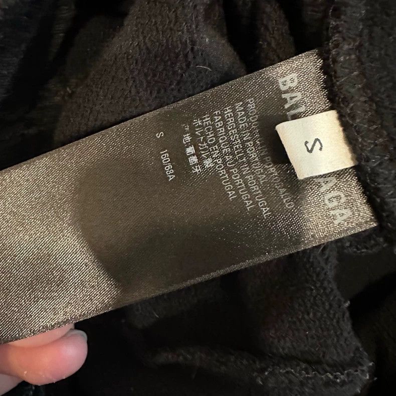 Balenciaga Balenciaga size S Solid Color Embroidered Letter Double Ho Size US 27 - 6 Thumbnail