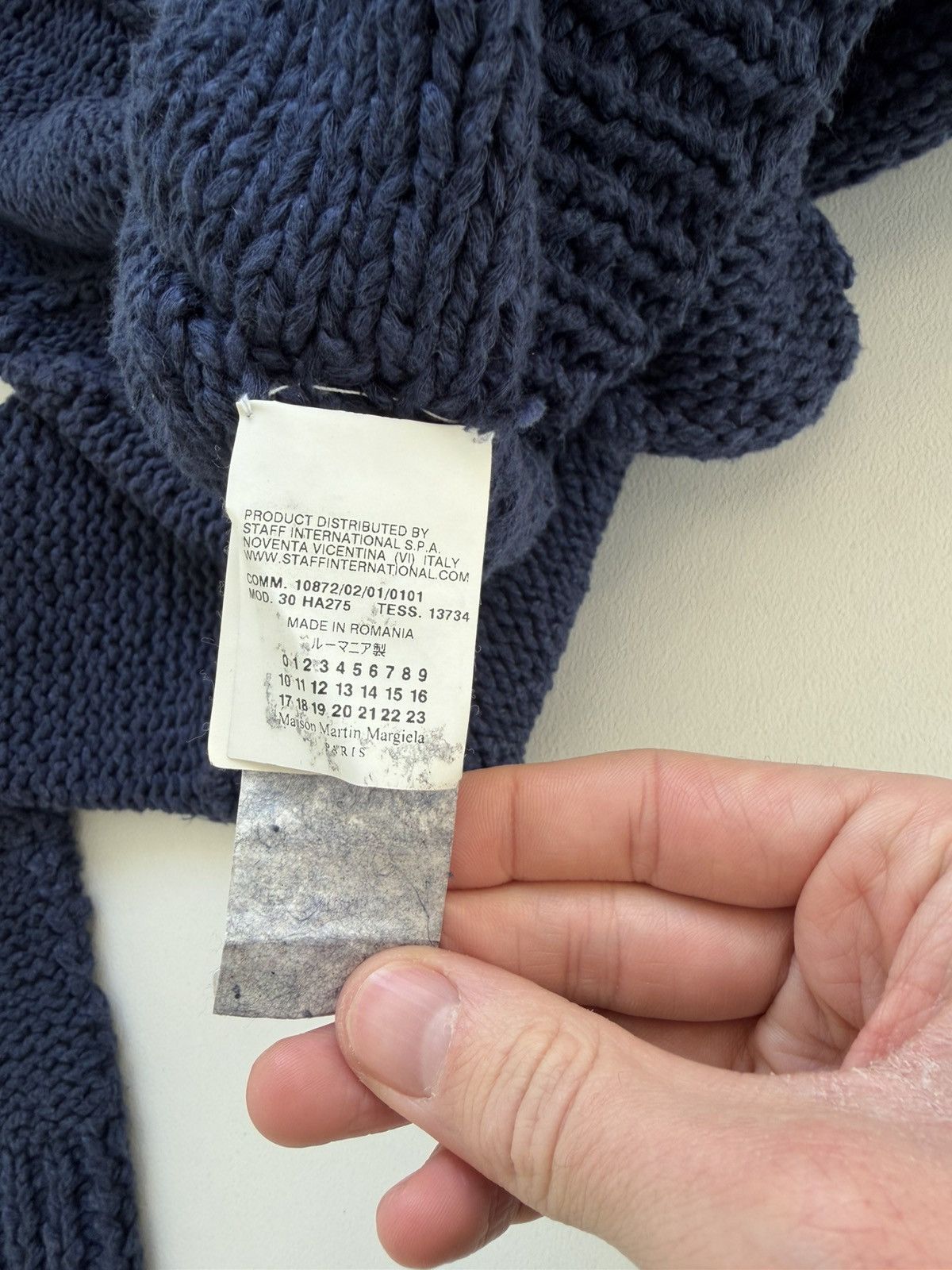 Maison Margiela S/S 10 Sample Panelled Chunky 3D Knit Cardigan Size US M / EU 48-50 / 2 - 14 Thumbnail