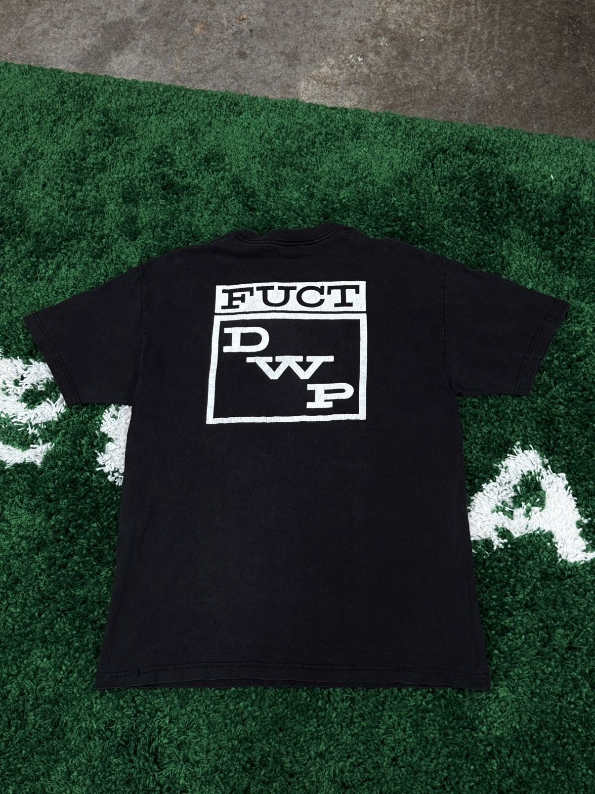 FUCT FUCT DWP Logo Death With Precision Tee Black FTP Rare Size US L / EU 52-54 / 3 - 2 Thumbnail