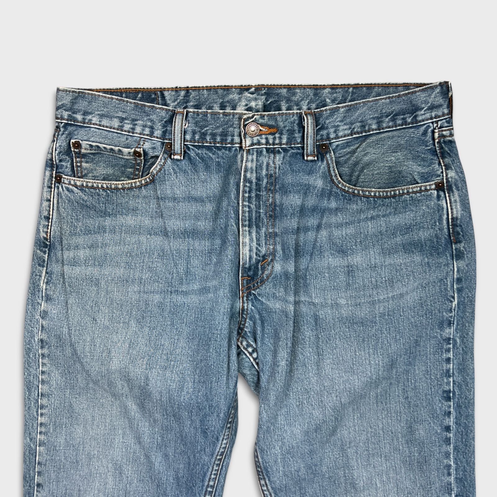 Levi's × Vintage Levi's 559 Jeans 36x32 Relaxed Straight Fit Denim Pants Size US 36 / EU 52 - 2 Thumbnail