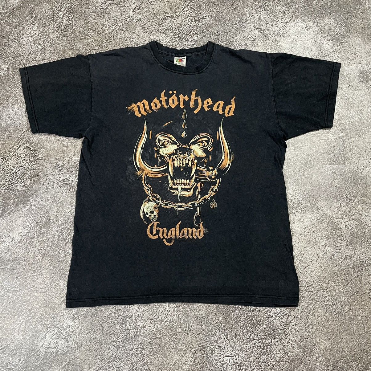 Vintage Vintage 00s Motorhead Band Tee Graphic Punk Grunge Tapered L Size US L / EU 52-54 / 3 - 2 Thumbnail