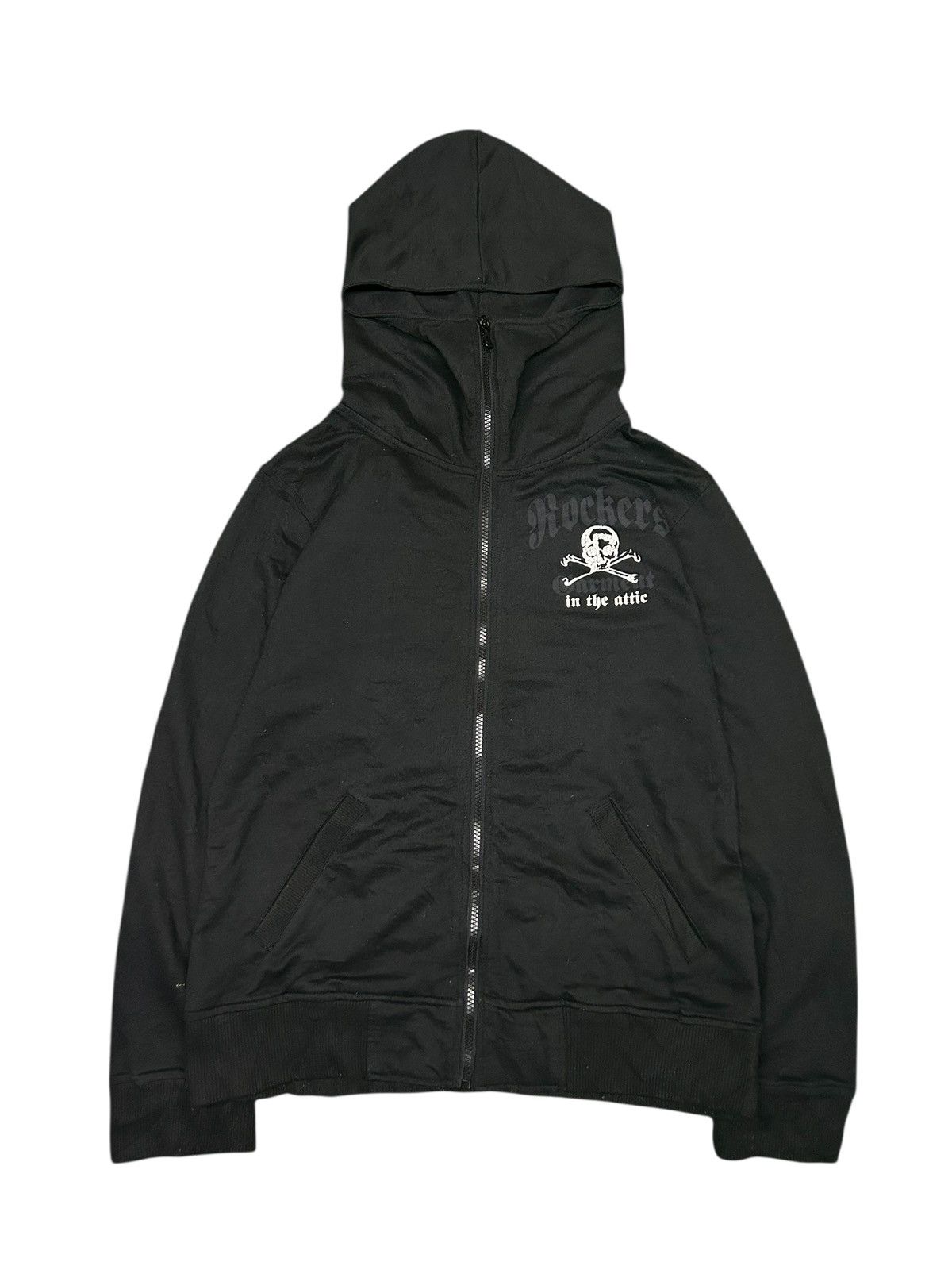 In The Attic 🔥in the attic skull england flag rockers garment hoodie Size US M / EU 48-50 / 2 - 2 Thumbnail