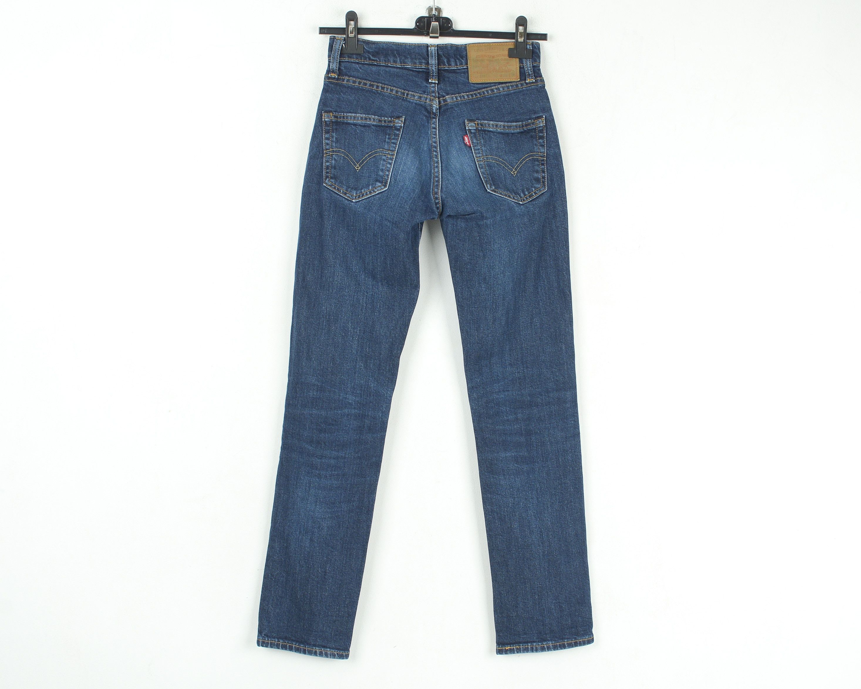 Levi's 511 W26 L30 Skinny Jeans Denim Trousers Low Waist Pants Slim Size 26" / US 2 / IT 38 - 2 Thumbnail
