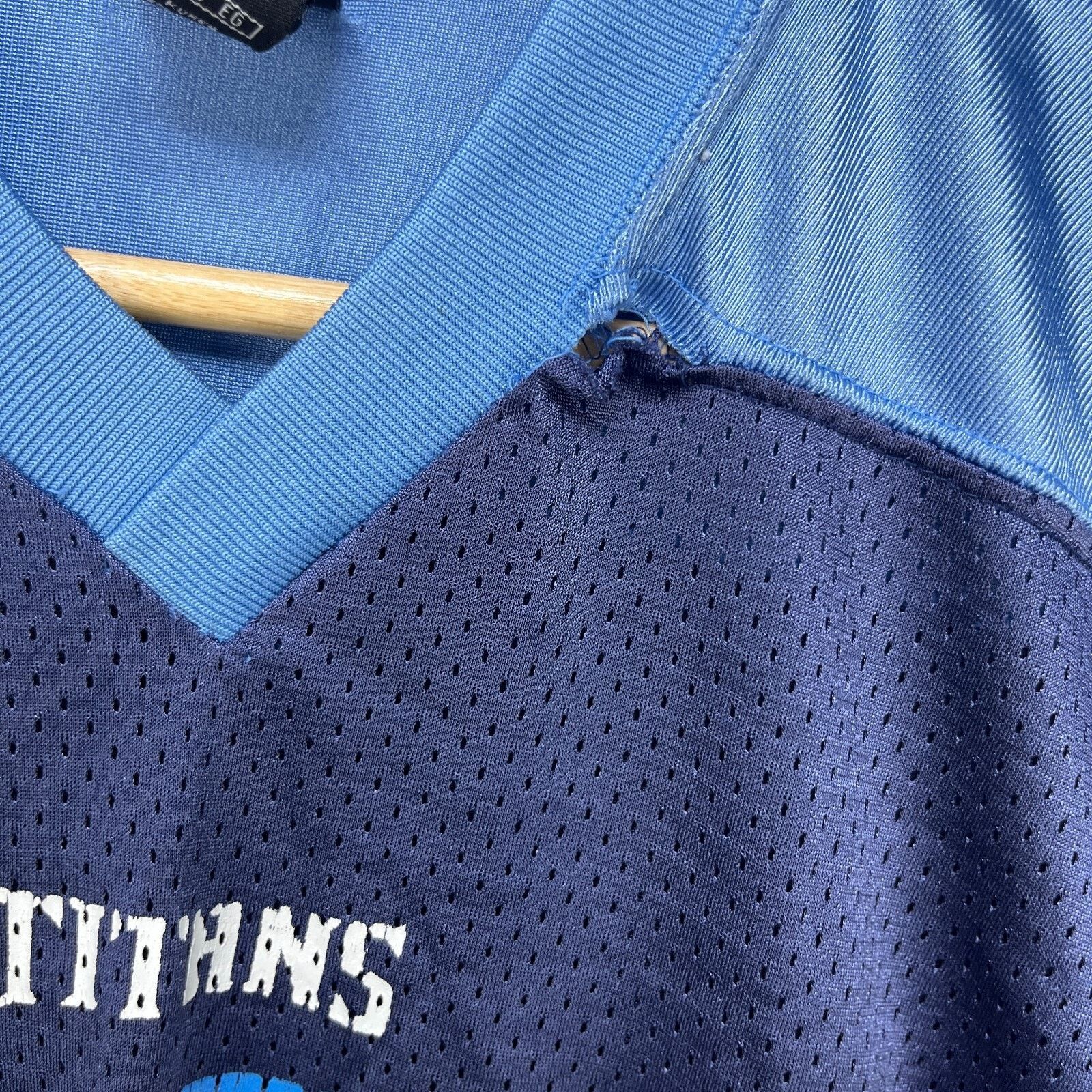 Nike × Vintage Vintage Nike Houston Titans Youth XL Eddie George Tennesee Size US XL / EU 56 / 4 - 6 Thumbnail