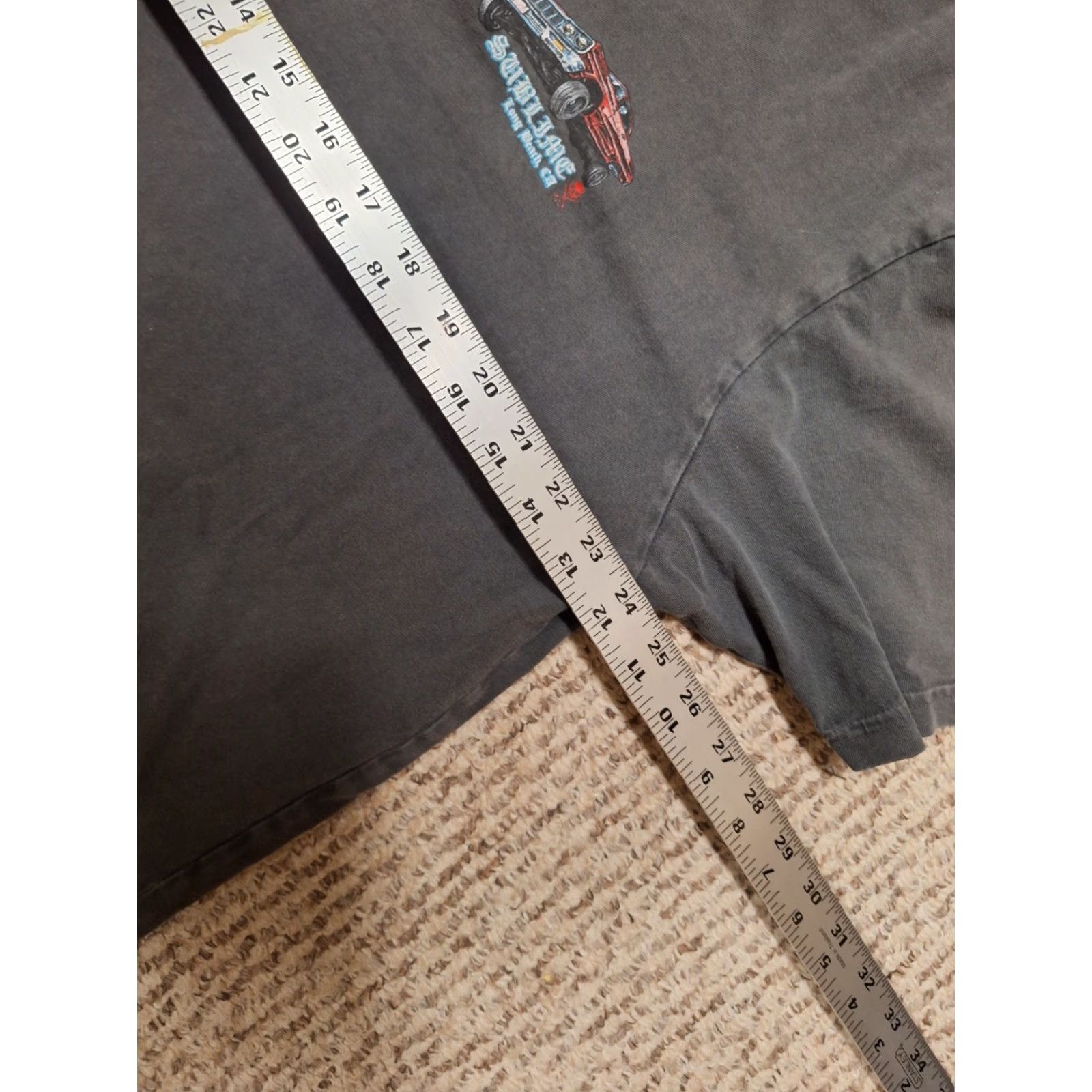 Vintage VINTAGE Sullen T-Shirt Graphic Print Unisex Adults 2XL Gray Cotton Crew Neck Short Sleeve Logo Size US XXL / EU 58 / 5 - 6 Thumbnail