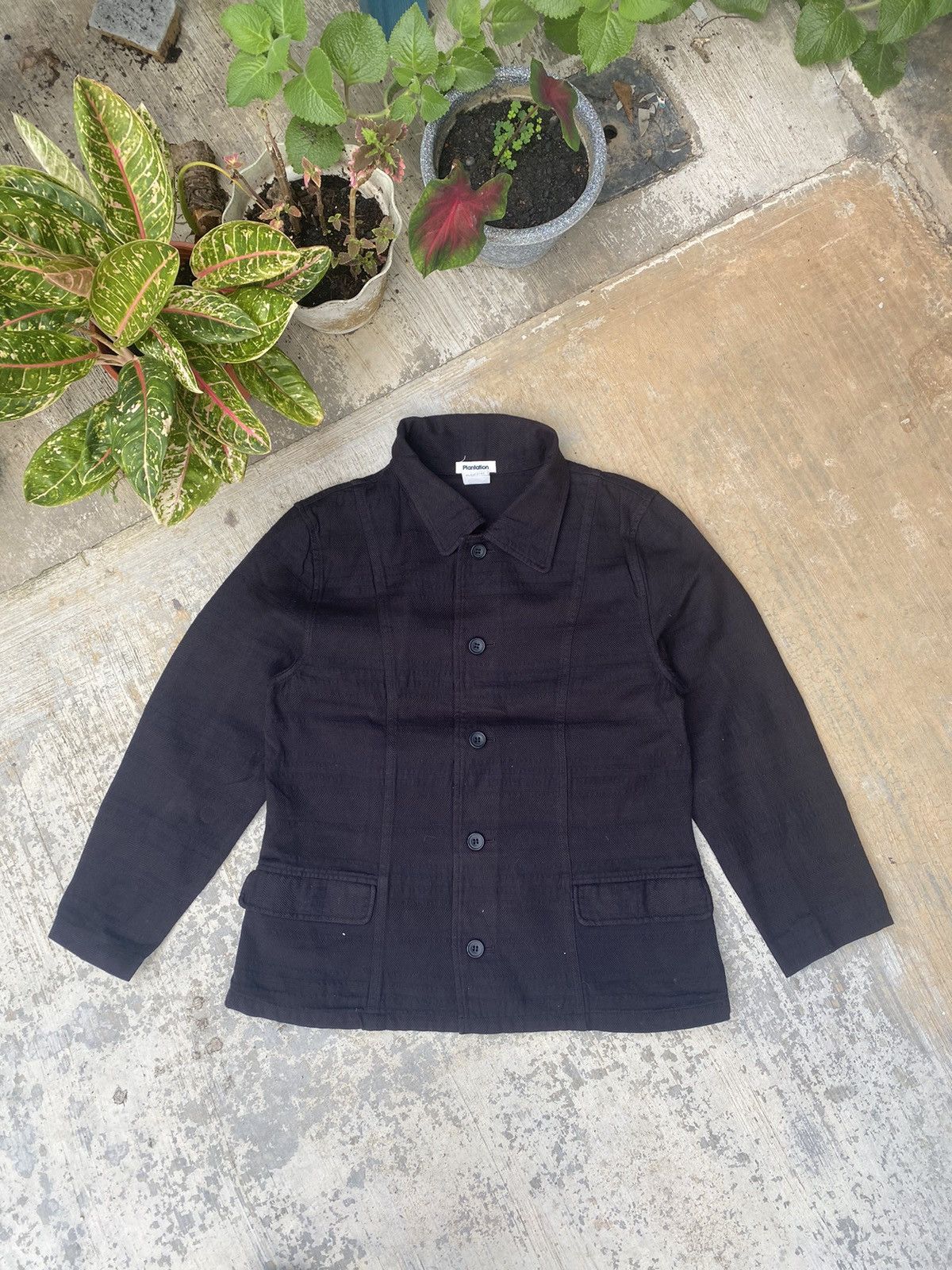 Designer × Issey Miyake × Japanese Brand Japanese Designer Plantation By Issey Miyake Jacket Size M / US 6-8 / IT 42-44 - 1 Thumbnail
