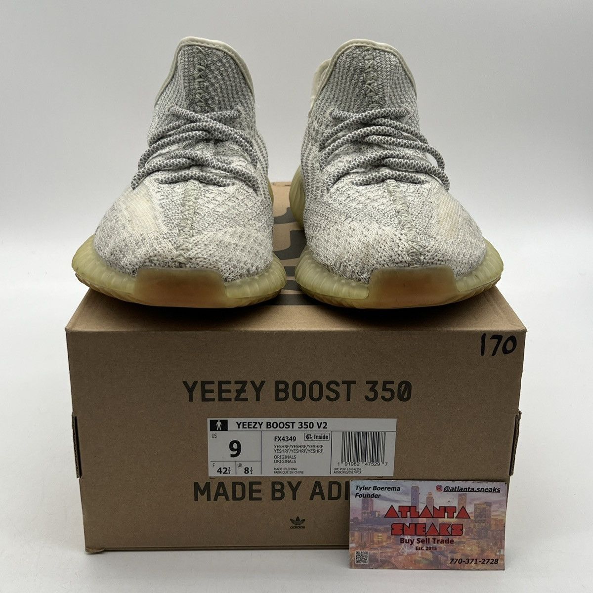 Adidas Yeezy boost 350 Yeshaya reflective Size US 9 / EU 42 - 2 Thumbnail