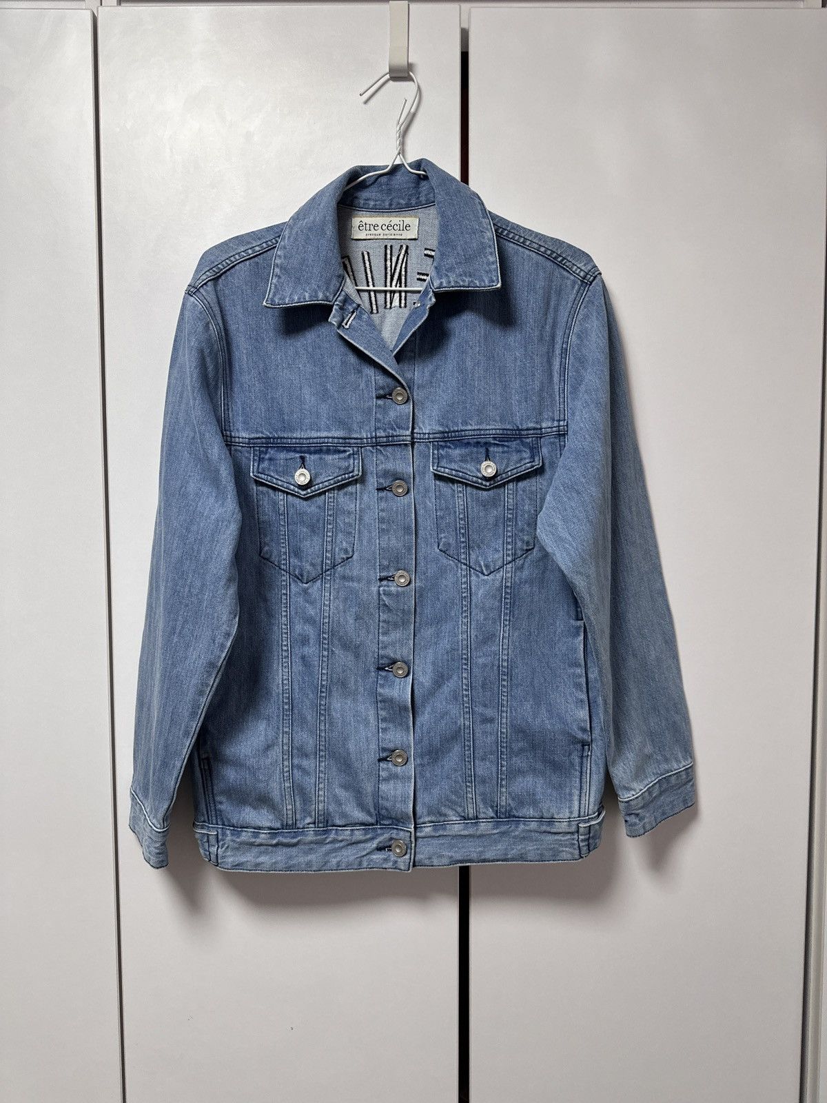 Other Être Cécile presque parisiene denim jacket luxury Size S / US 4 / IT 40 - 2 Thumbnail
