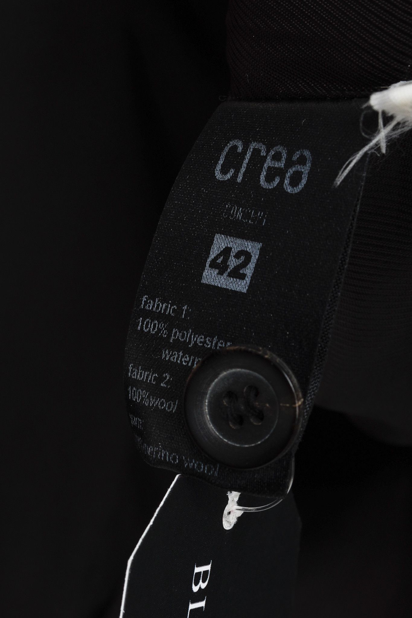 Other Crea Concept Black Padded Knit-Collar Jacket Size M / US 6-8 / IT 42-44 - 10 Thumbnail