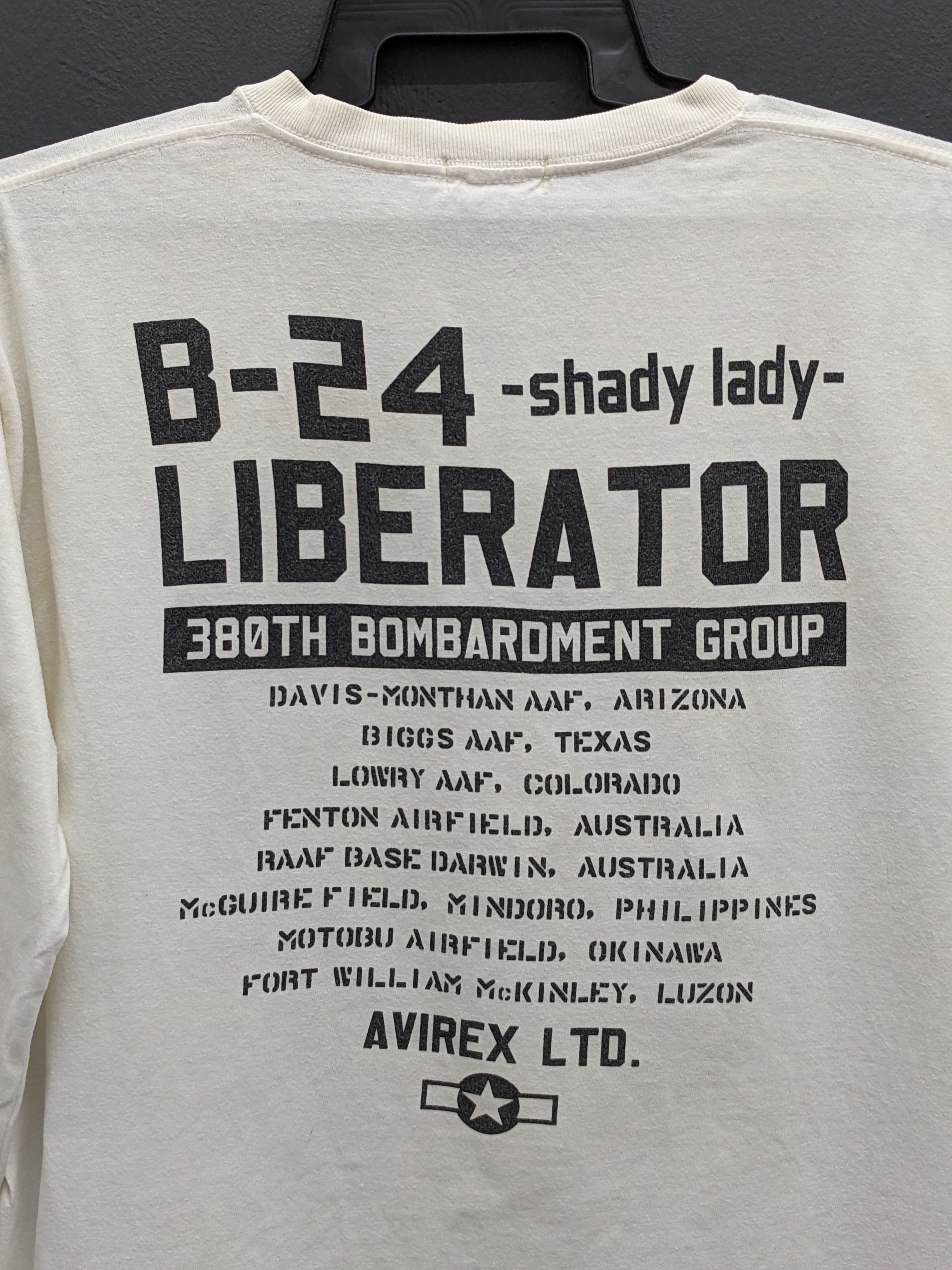 Avirex AVIREX MILITARY U.S.A.A.F Streetwear B24 Liberator Size US XL / EU 56 / 4 - 5 Thumbnail