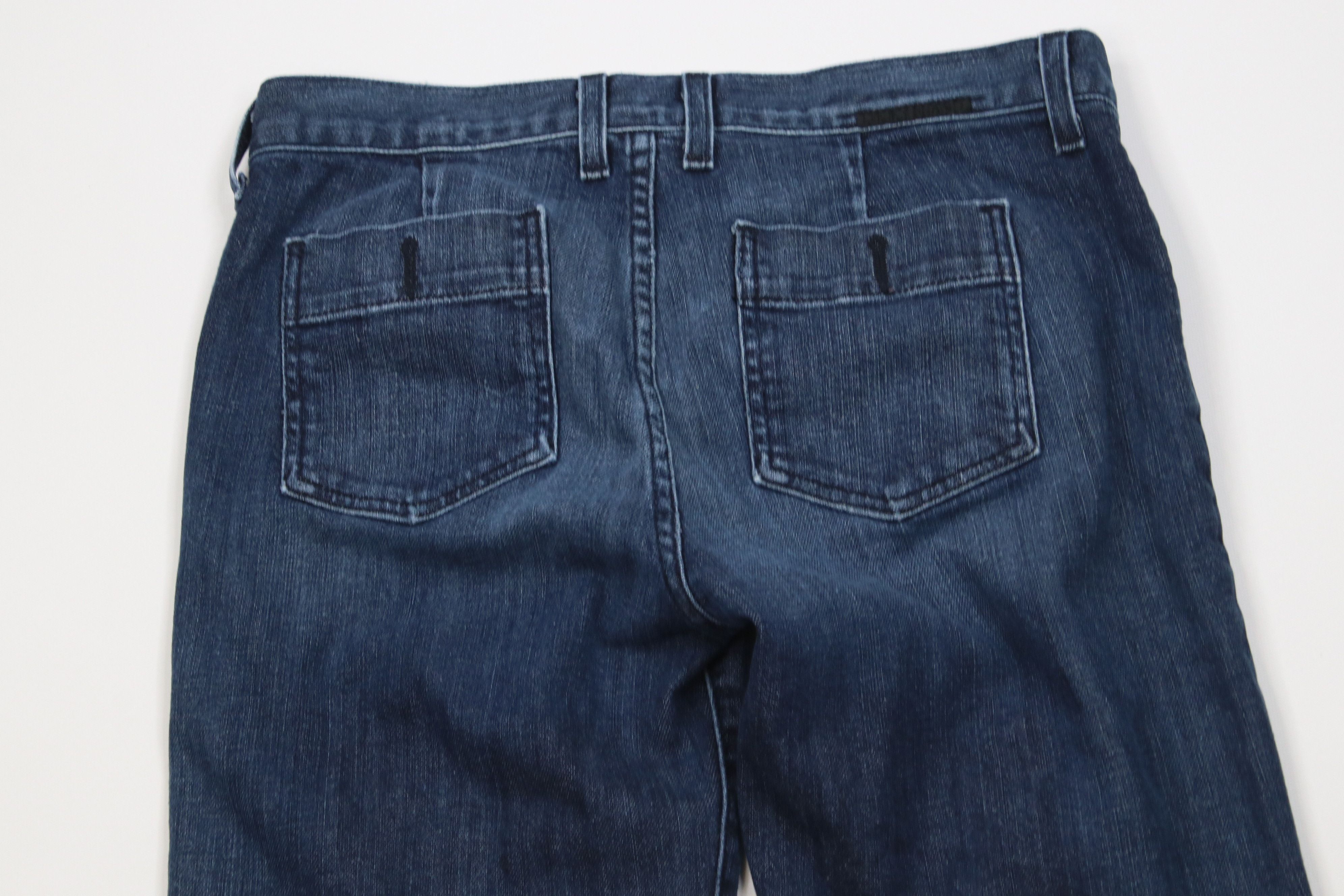 Lucky Brand Vintage 90s Y2K Lucky Brand Flared Wide Leg Jeans USA Size 30" / US 8 / IT 44 - 10 Thumbnail