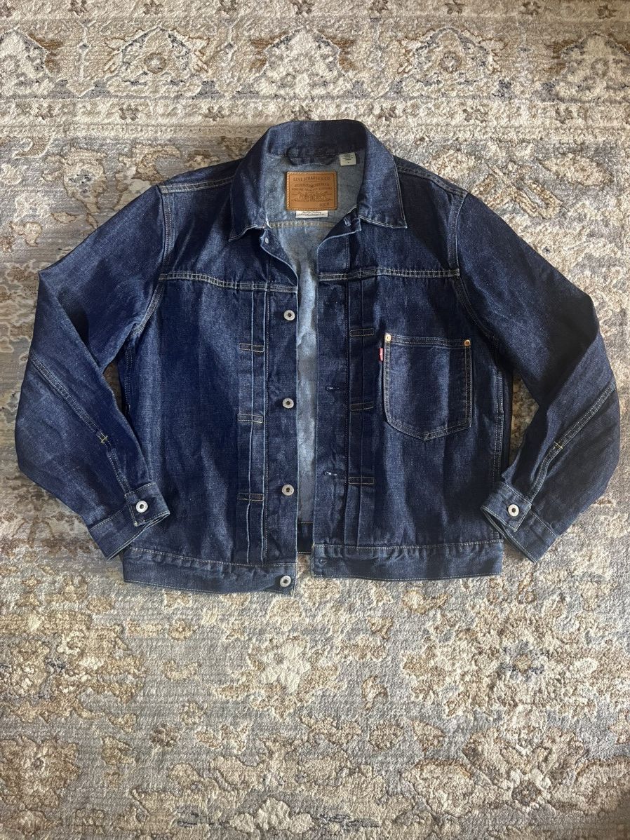 Levi's × Levi's Vintage Clothing LEVIS Big E World War ll Selvedge Denim Jacket M 506XX Size US M / EU 48-50 / 2 - 1 Thumbnail