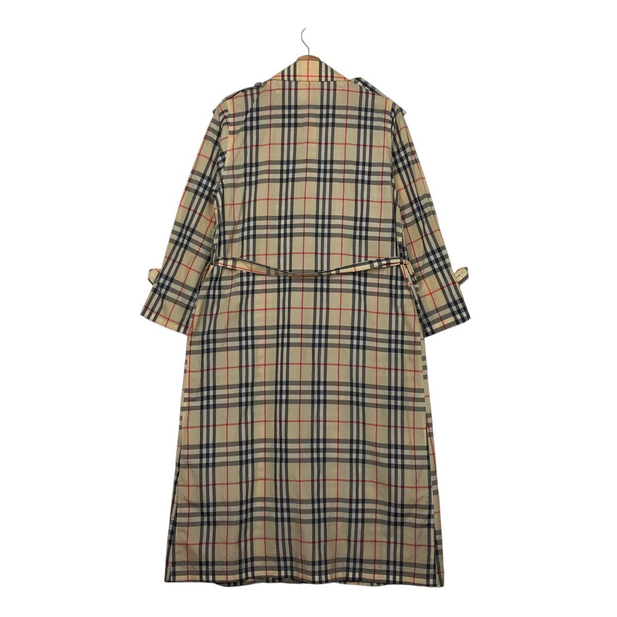 Japanese Brand 📌Vintage Long Jacket Tartan Design Nova Check Double Breast Size US M / EU 48-50 / 2 - 10 Thumbnail
