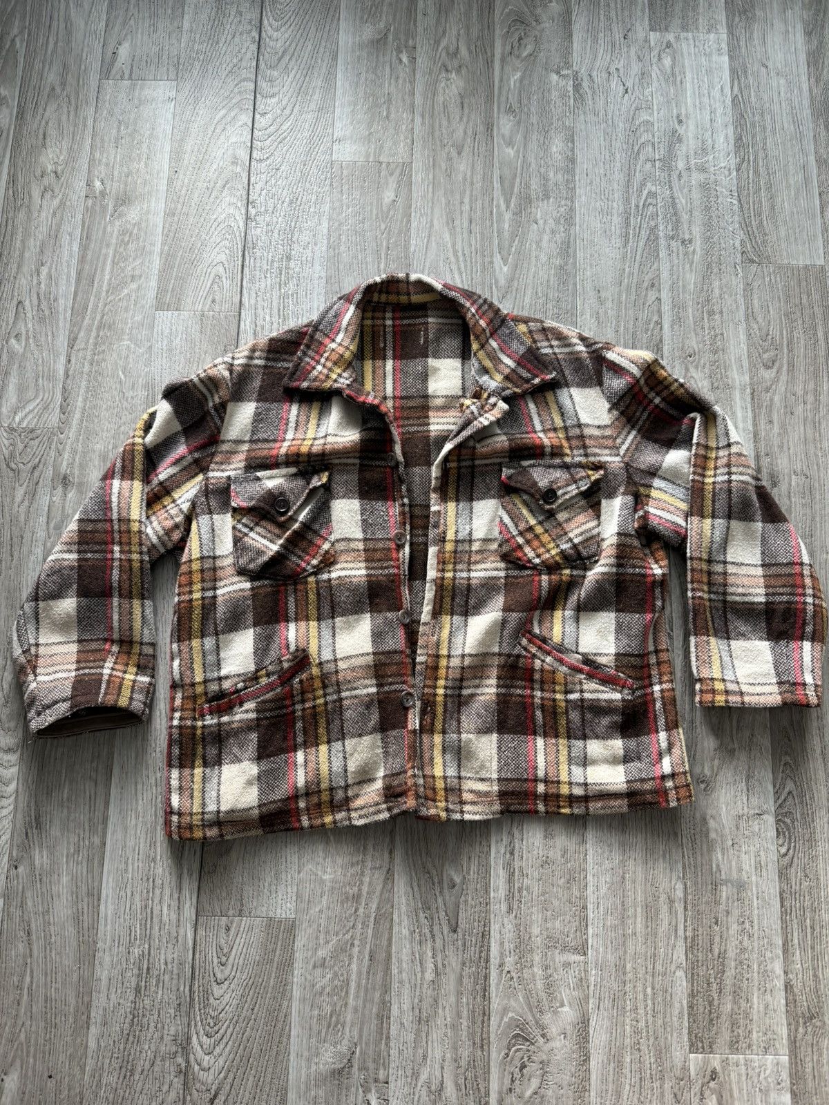 Other Vintage Flannel Size US L / EU 52-54 / 3 - 1 Thumbnail