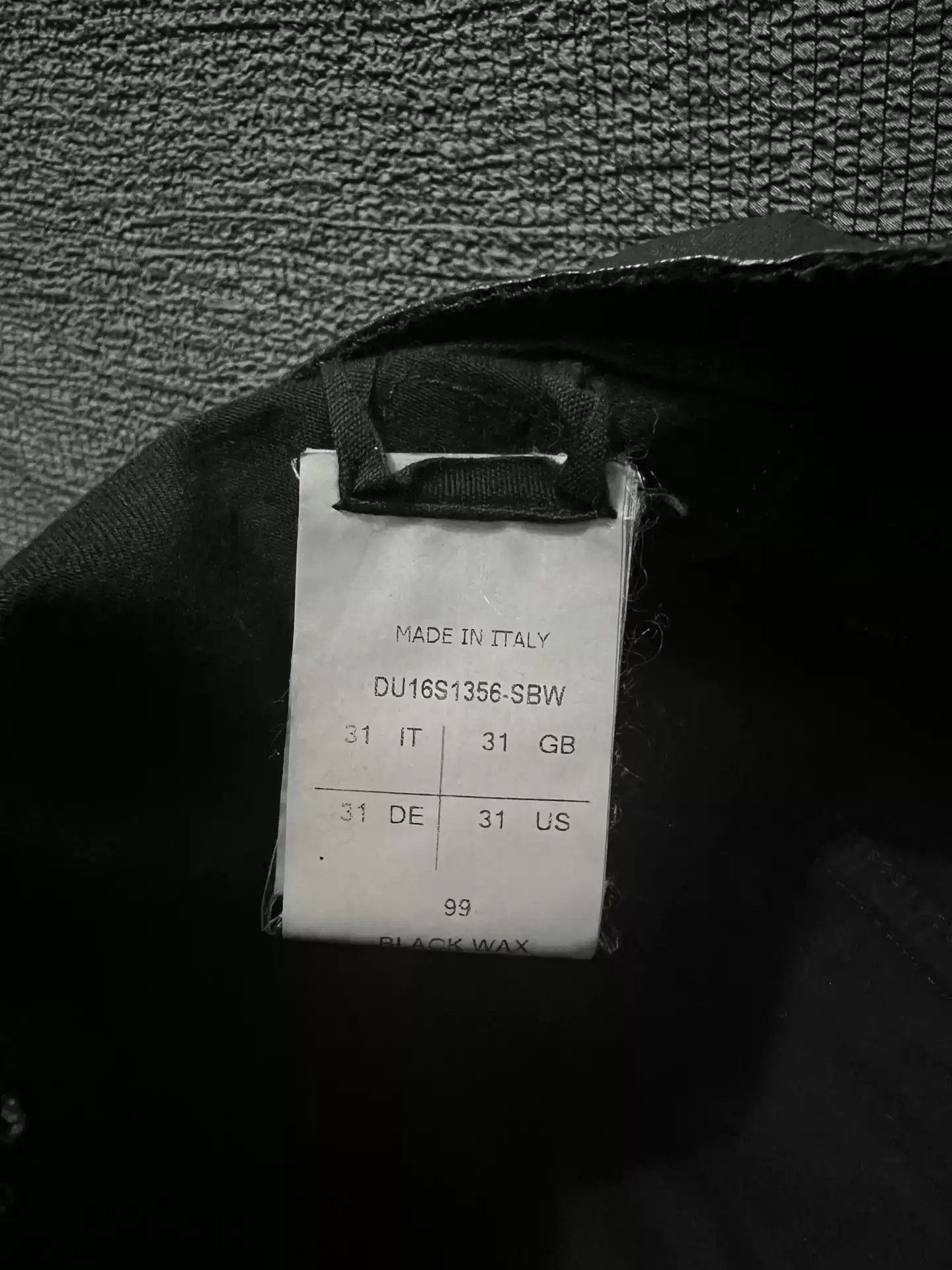 Rick Owens Rick Owens 16ss Wax Slant Motorcycle Jeans-2505 Size US 31 - 8 Thumbnail