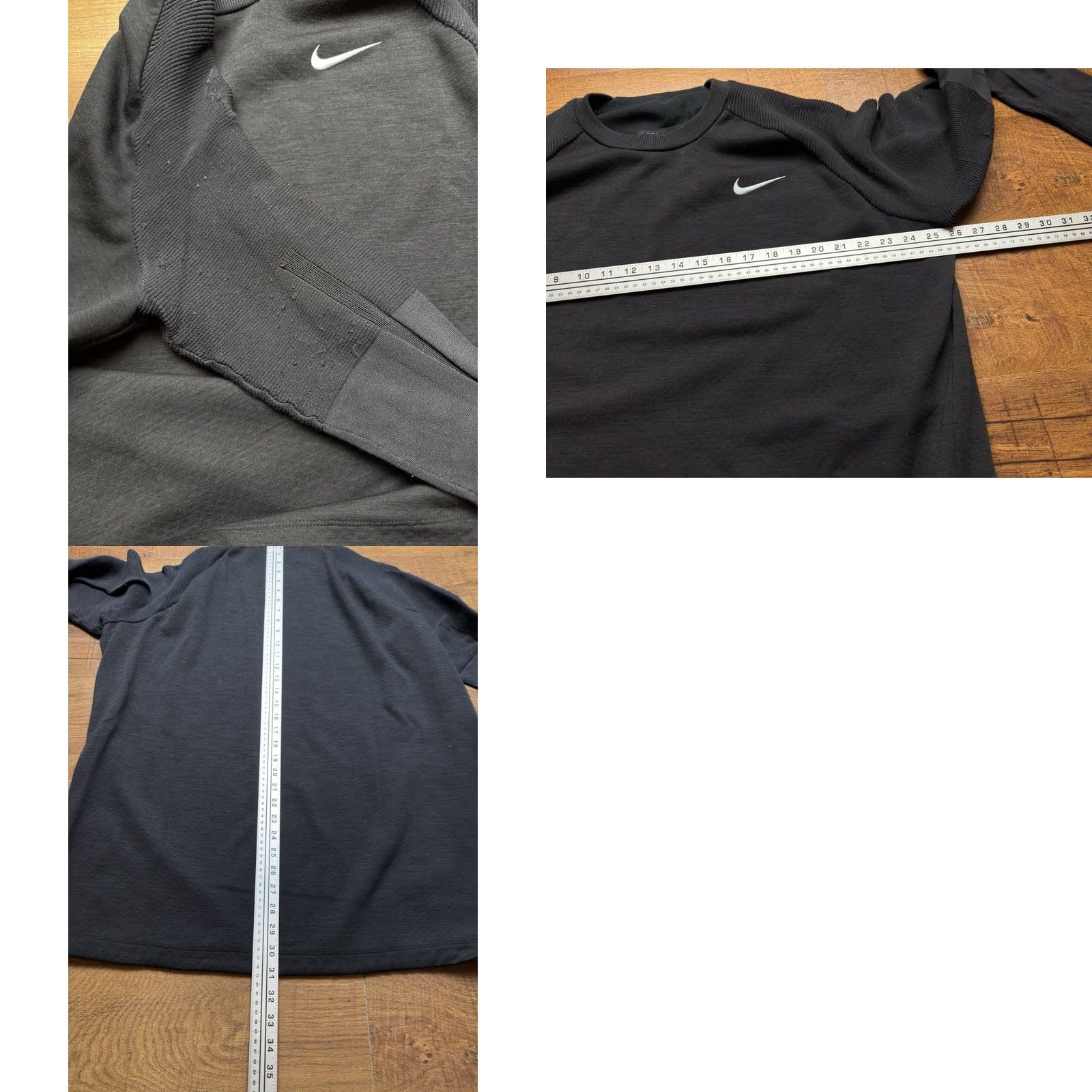 Nike Nike Mens Sweater Tech Golf Crew Two Tone 833296-091 Wool Blend Men’s Size 2XL Size US XXL / EU 58 / 5 - 8 Thumbnail