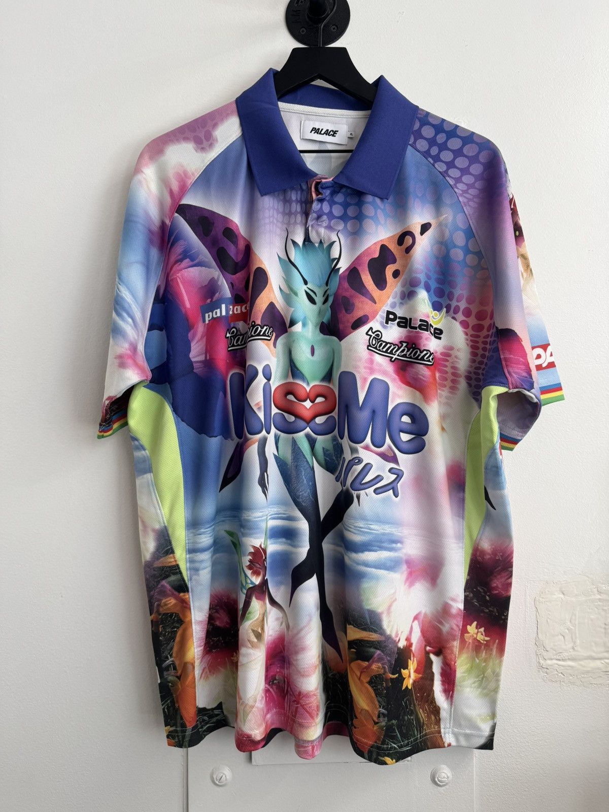 Palace Fairy Jersey 'Blue' KissMe ポロシャツ Palace Fairy Jersey 'Blue' KissMe ポロシャツ - メルカリ