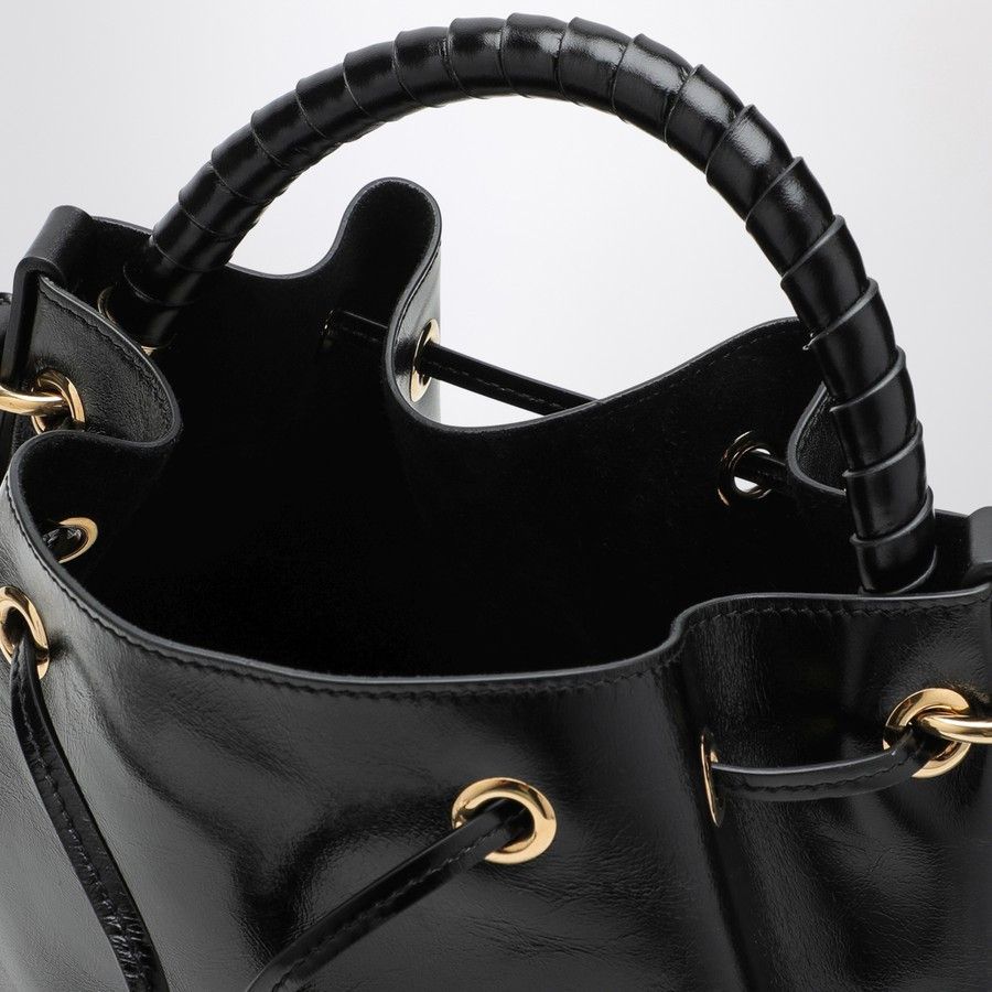 Chloe o1d2blof0824 Size : OS / Leather Bucket Bags in Black Size ONE SIZE - 4 Thumbnail