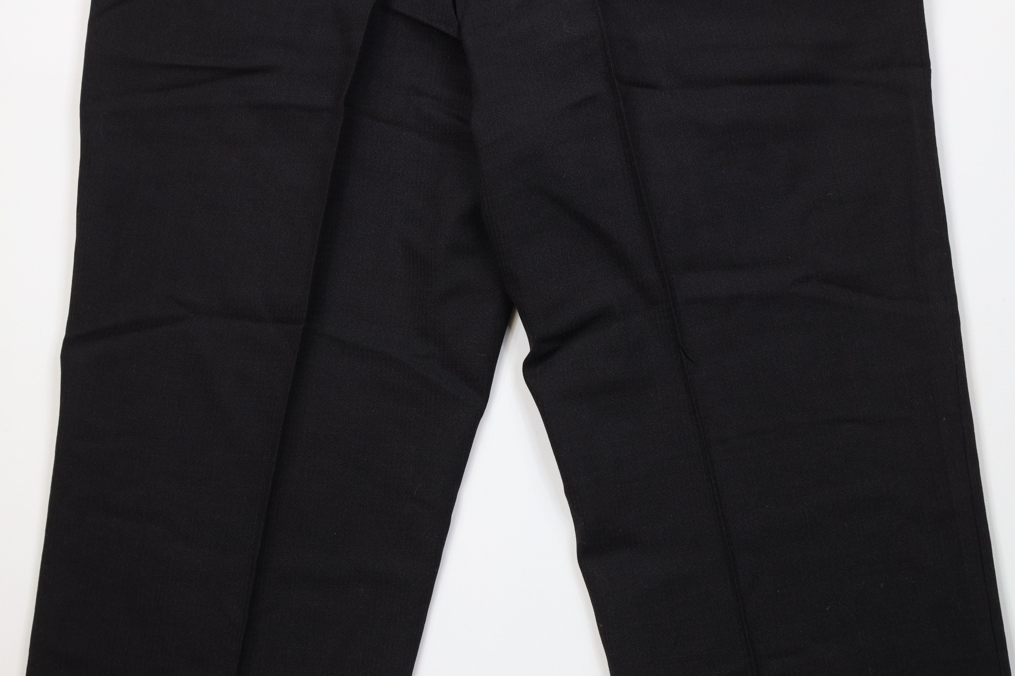 Vintage Vintage 50s Rockabilly Gabardine Knit Chino Pants Black USA Size US 34 / EU 50 - 12 Thumbnail