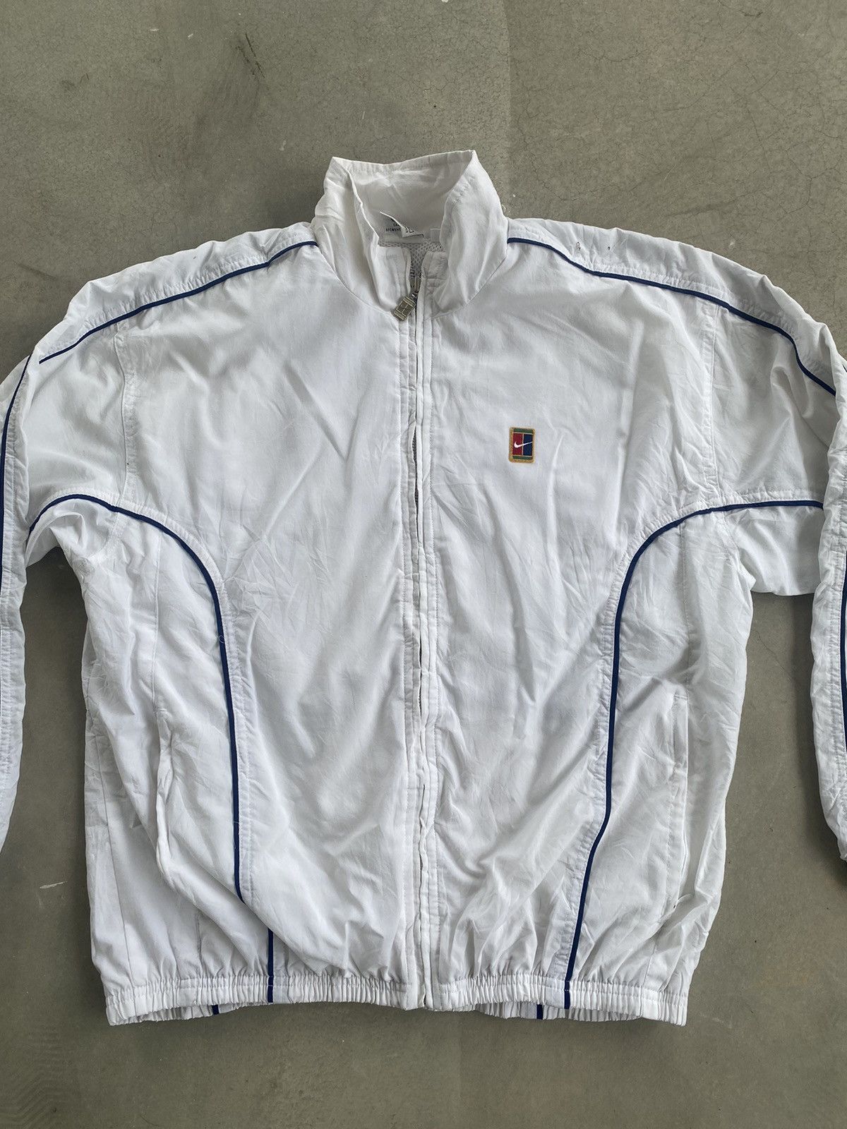 Nike VINTAGE NIKE COURT LIGHT JACKET Size US M / EU 48-50 / 2 - 2 Thumbnail