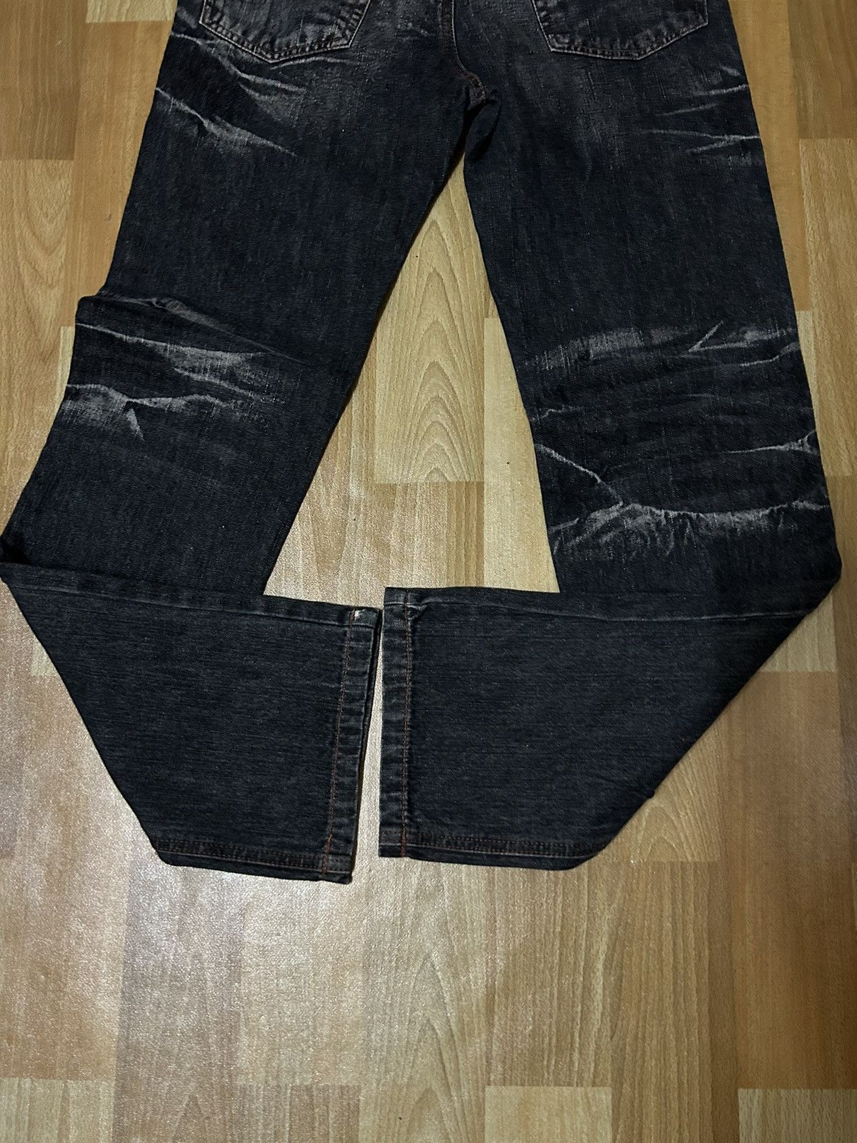 Designer × If Six Was Nine × LOWBOX 💥 RARE LOW BOX 2002 JEANS Size US 30 / EU 46 - 6 Thumbnail